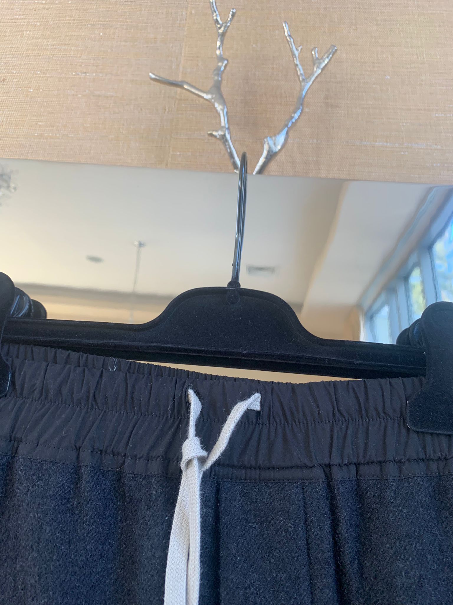 Rick Owens FW19 Drawstring Astaires Cropped in Anthracite Size US 36 / EU 52 - 11 Thumbnail