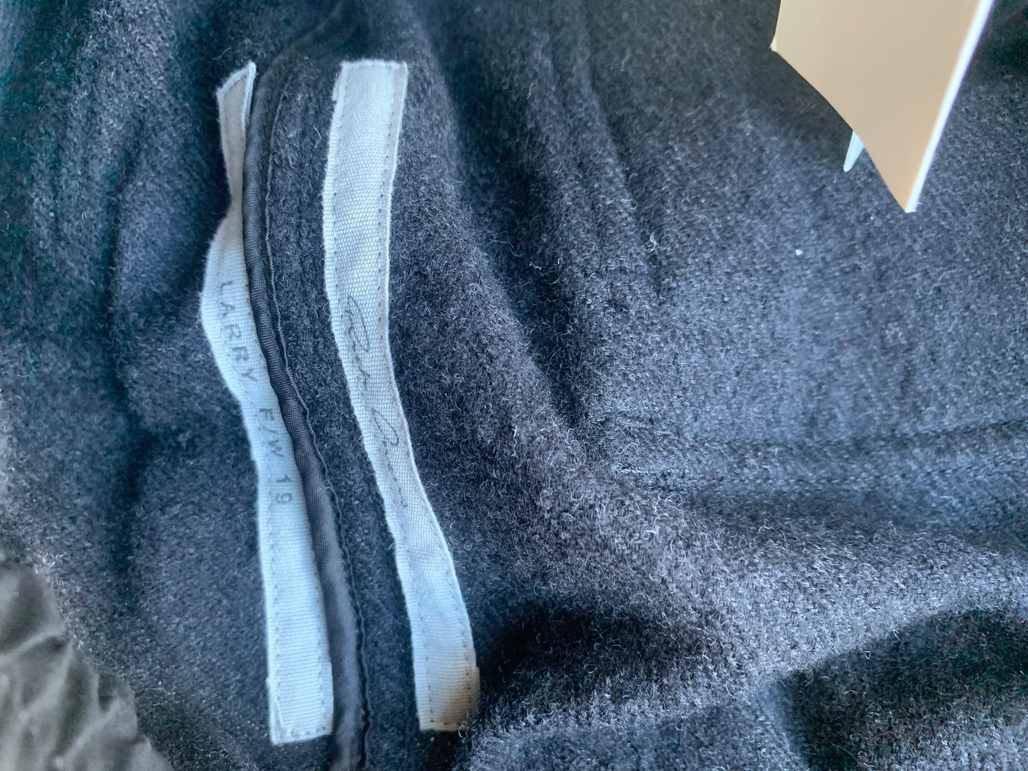 Rick Owens FW19 Drawstring Astaires Cropped in Anthracite Size US 36 / EU 52 - 19 Thumbnail