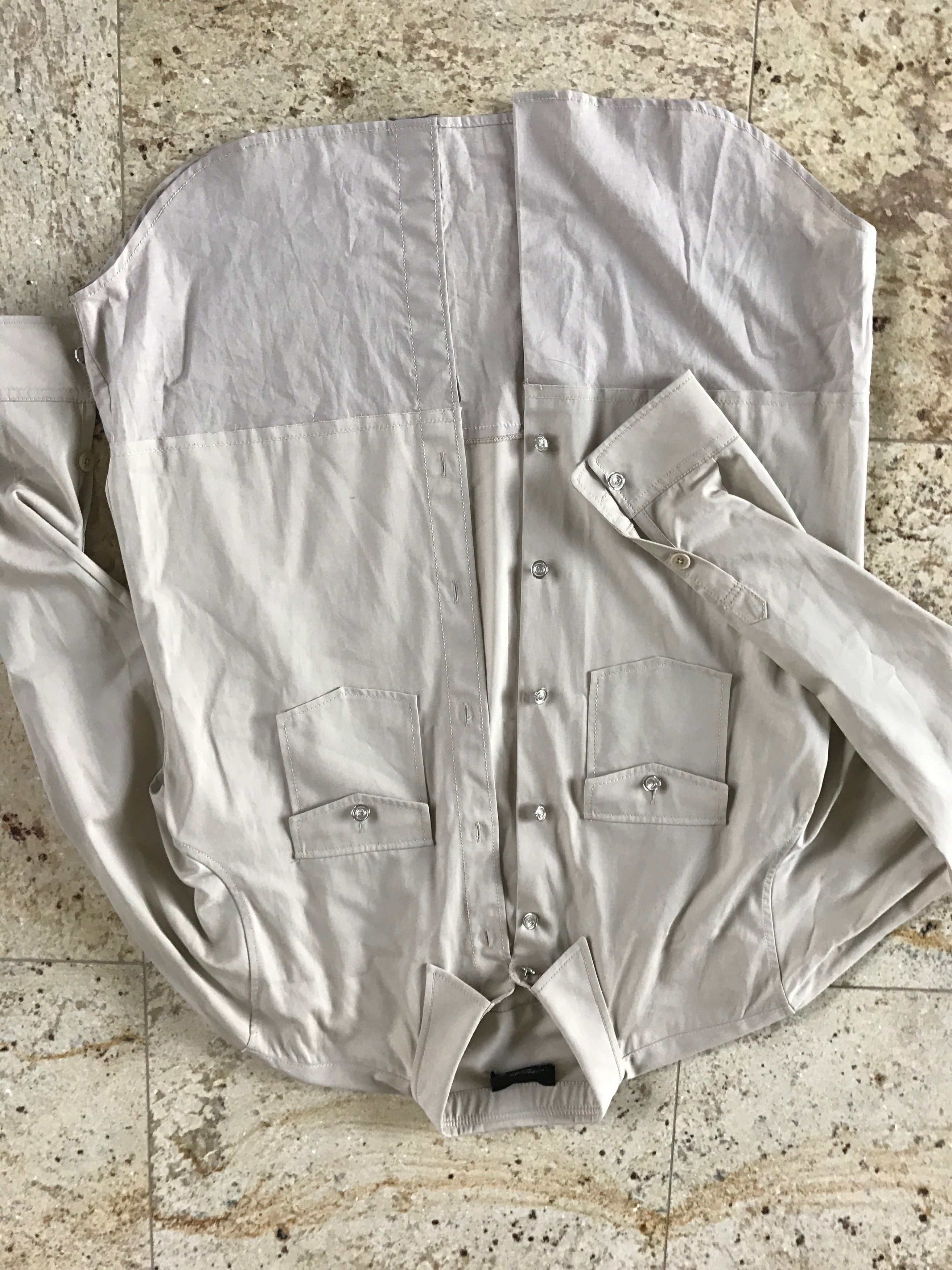 3.1 Phillip Lim SAMPLE - Contrast Neutral Button Up Size US L / EU 52-54 / 3 - 4 Thumbnail