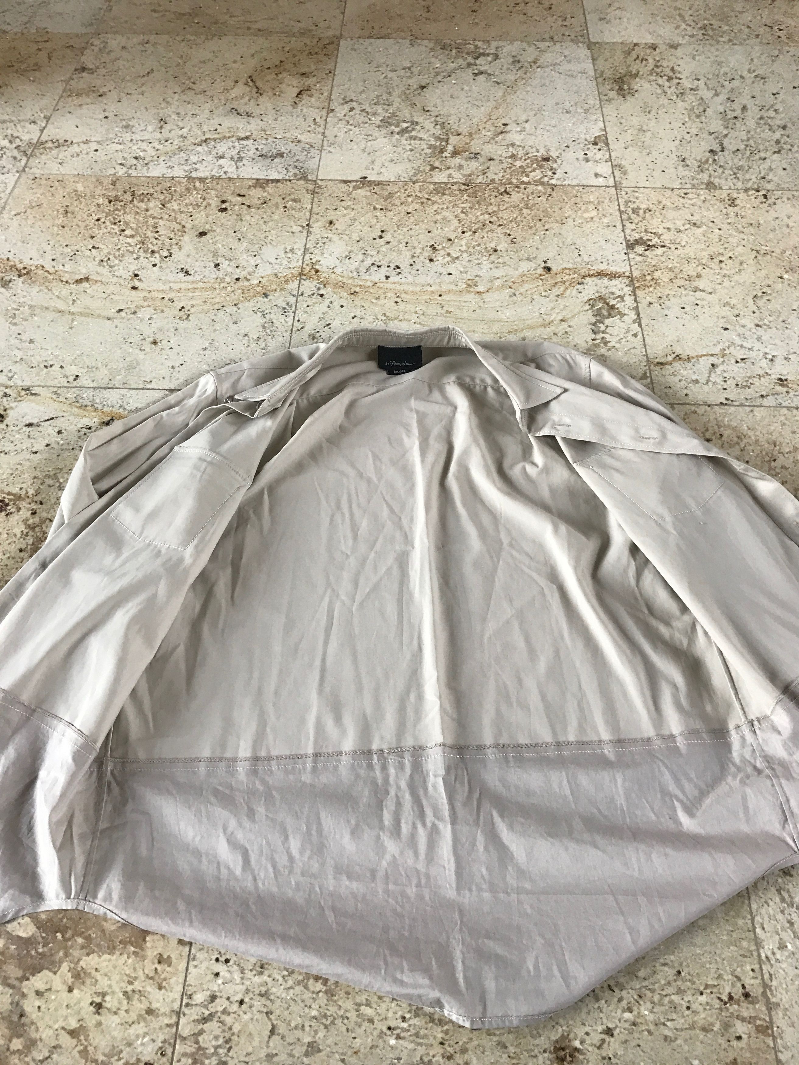 3.1 Phillip Lim SAMPLE - Contrast Neutral Button Up Size US L / EU 52-54 / 3 - 8 Thumbnail