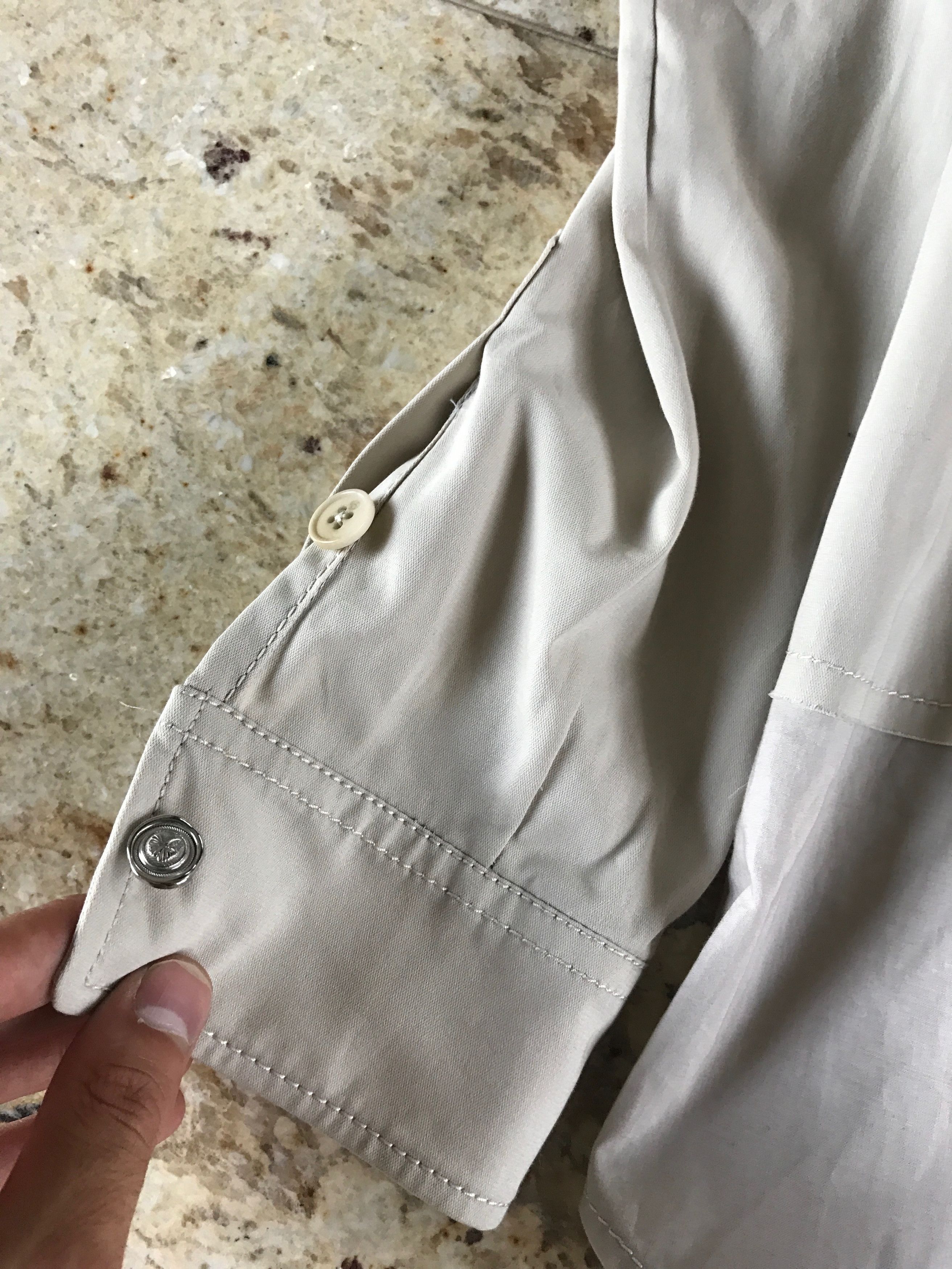 3.1 Phillip Lim SAMPLE - Contrast Neutral Button Up Size US L / EU 52-54 / 3 - 10 Thumbnail