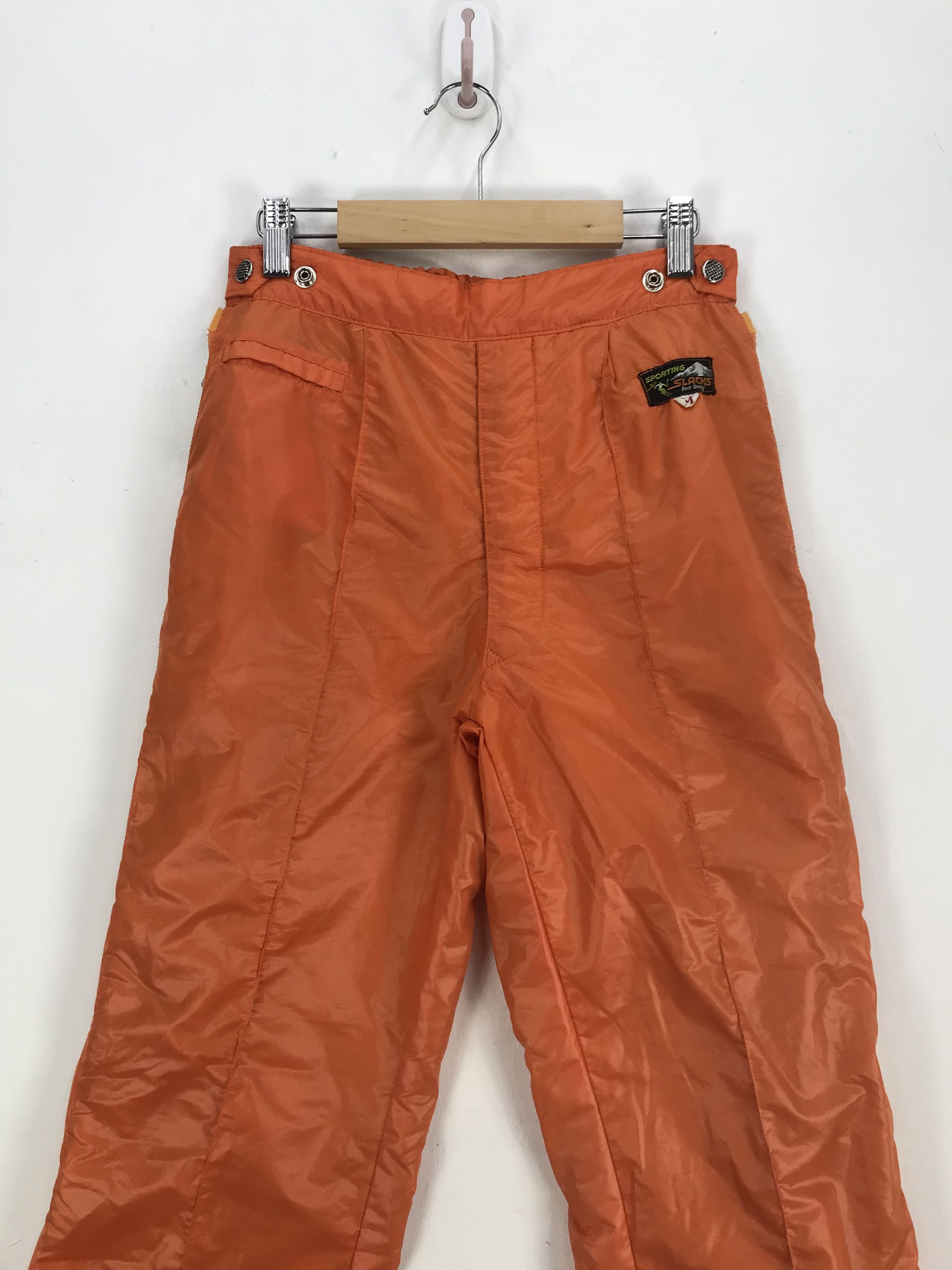 Japanese Brand Vintage Sporting Slacks Ski Pants Ski Wear Trousers Size US 30 / EU 46 - 4 Thumbnail