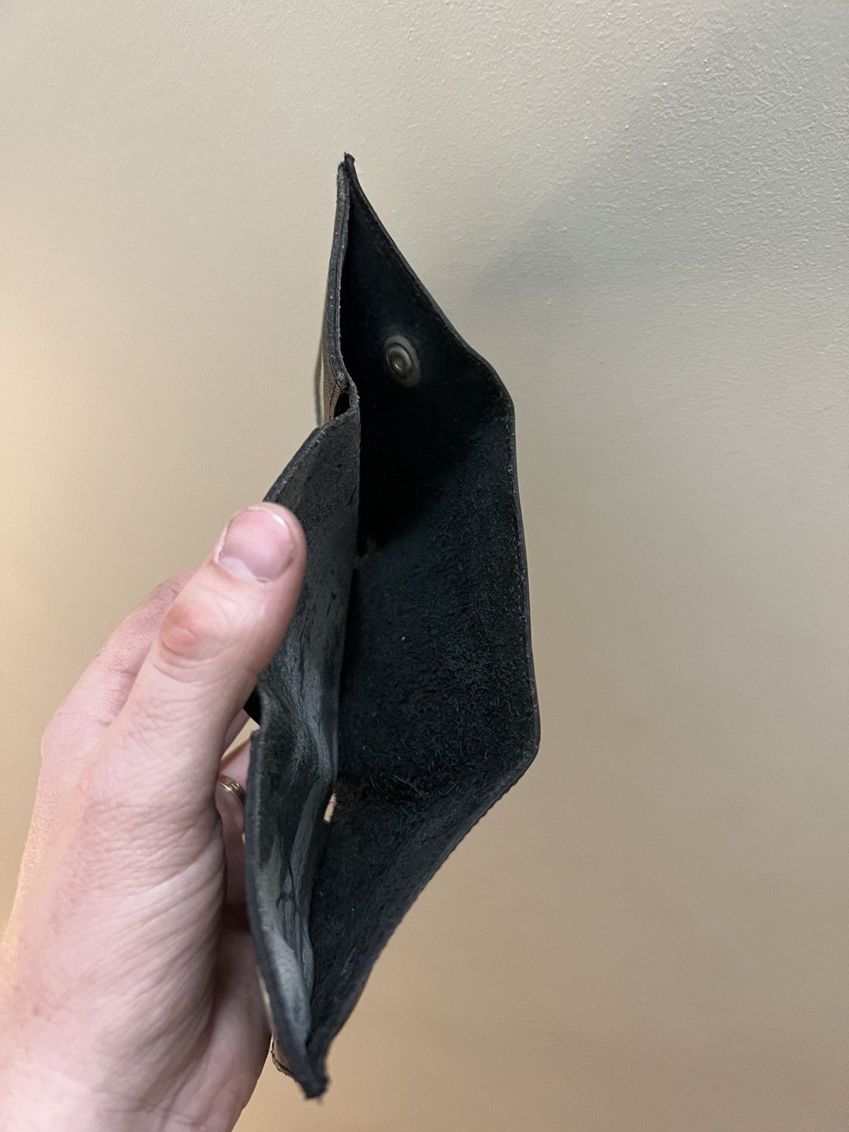 No Fear × Vintage Vintage 90’s No Fear Leather Wallet Made in USA Size ONE SIZE - 4 Thumbnail