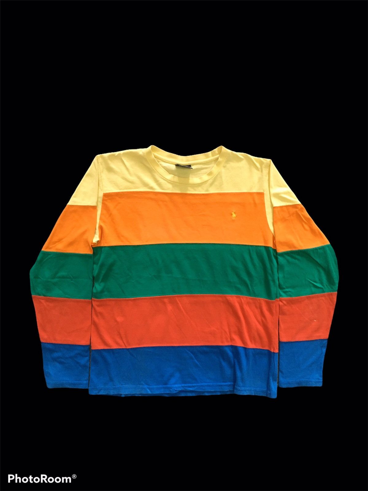 Polo Ralph Lauren × Vintage Vintage Ralph Lauren Multicolour Stripe Size US M / EU 48-50 / 2 - 1 Thumbnail