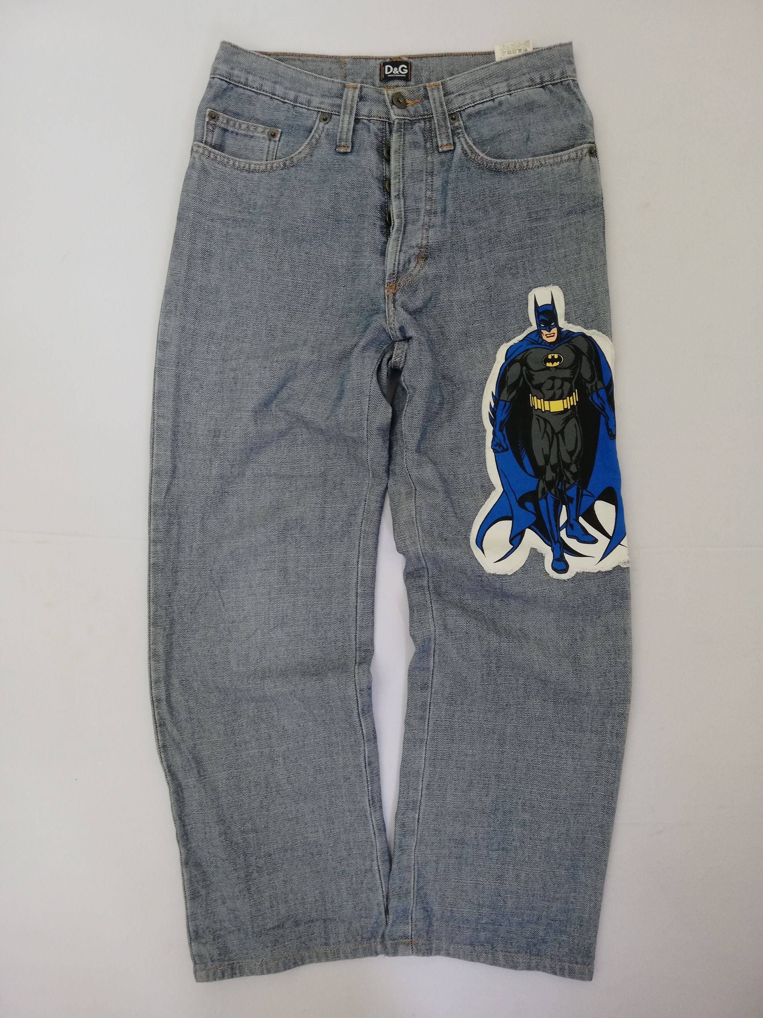 image of Limited Editiondolce & Gabbana X Dc Comics Batman Jeans in Denim, Men's (Size 30)