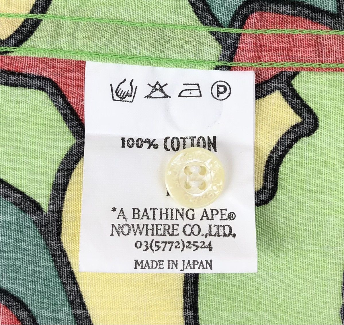 Bape OG Vintage Bape Psycje Camo Button Shirt Size US M / EU 48-50 / 2 - 11 Thumbnail