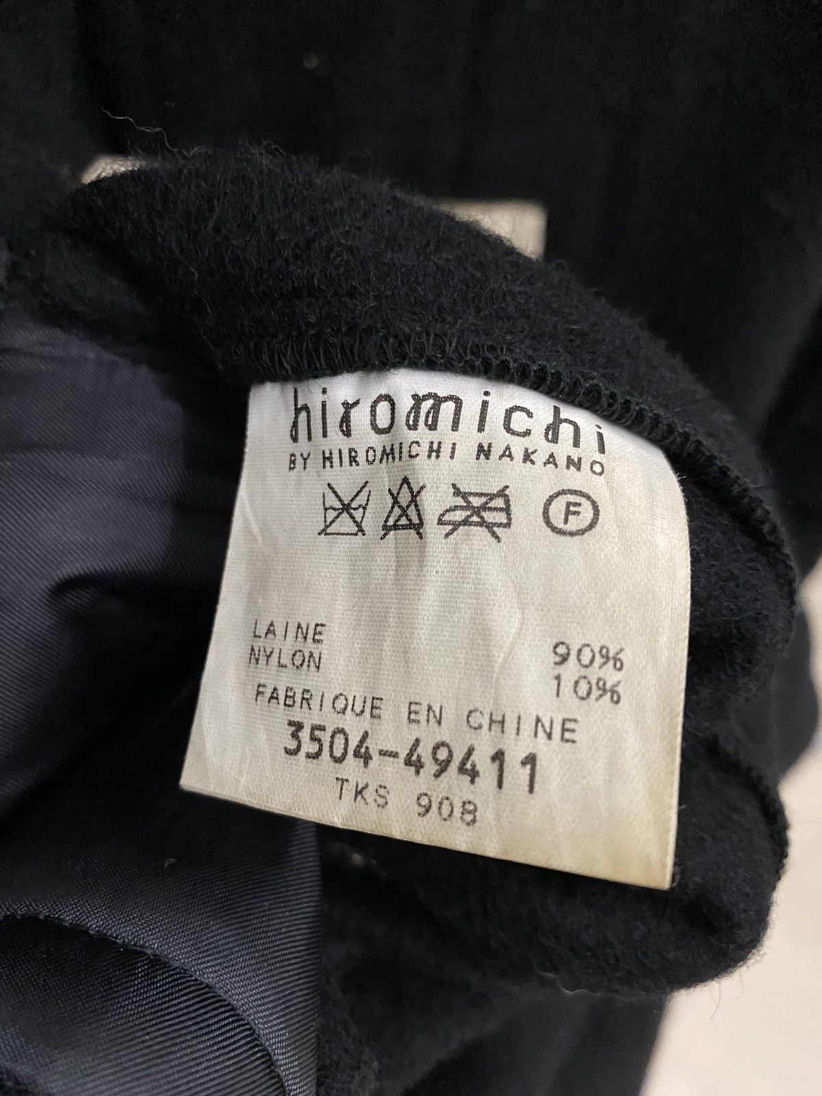 Japanese Brand 🔥HIROMICHI NAKANO DUFFLE LONG JACKET Size US M / EU 48-50 / 2 - 9 Thumbnail