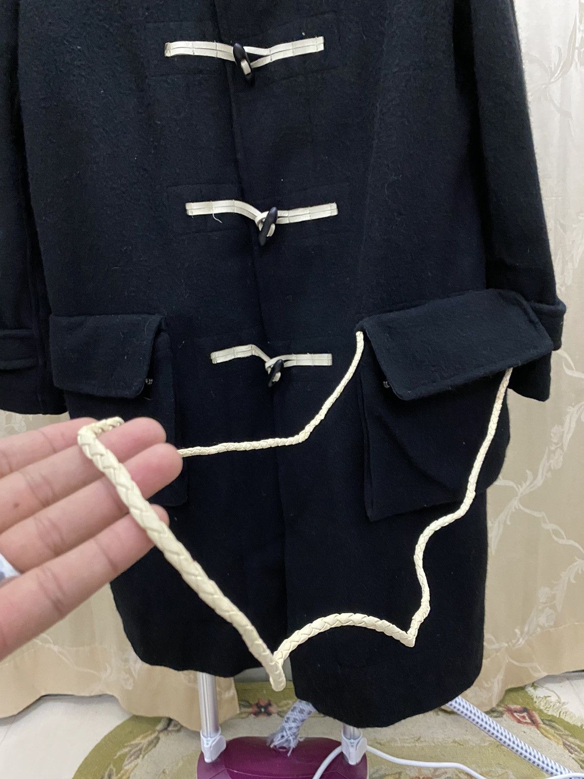 Japanese Brand 🔥HIROMICHI NAKANO DUFFLE LONG JACKET Size US M / EU 48-50 / 2 - 4 Thumbnail