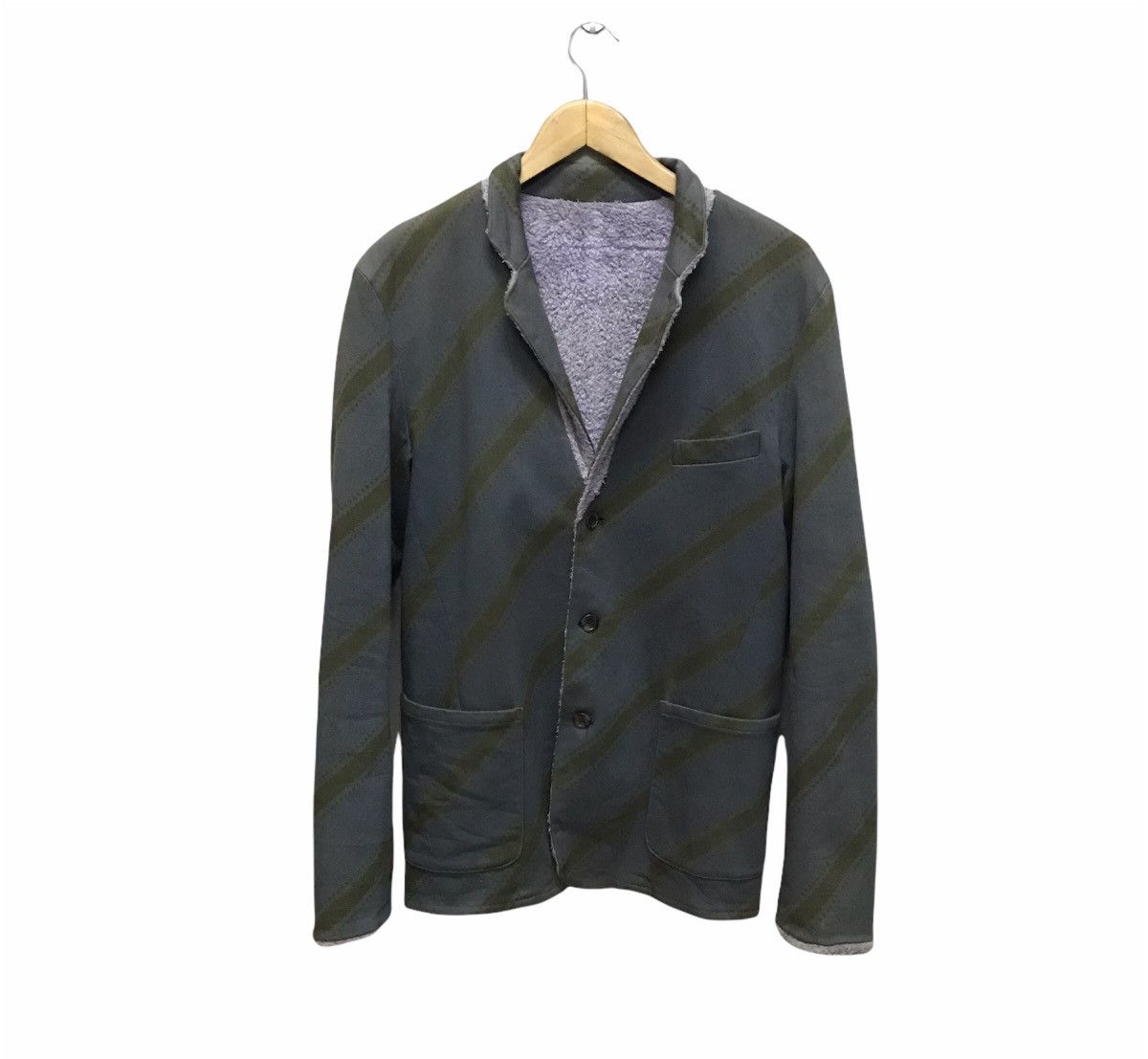 Japanese Brand Undercover AW01-02 reversable fleece suit jacket Size US M / EU 48-50 / 2 - 1 Thumbnail