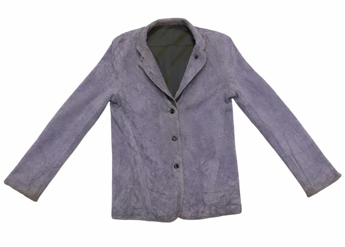 Japanese Brand Undercover AW01-02 reversable fleece suit jacket Size US M / EU 48-50 / 2 - 10 Thumbnail