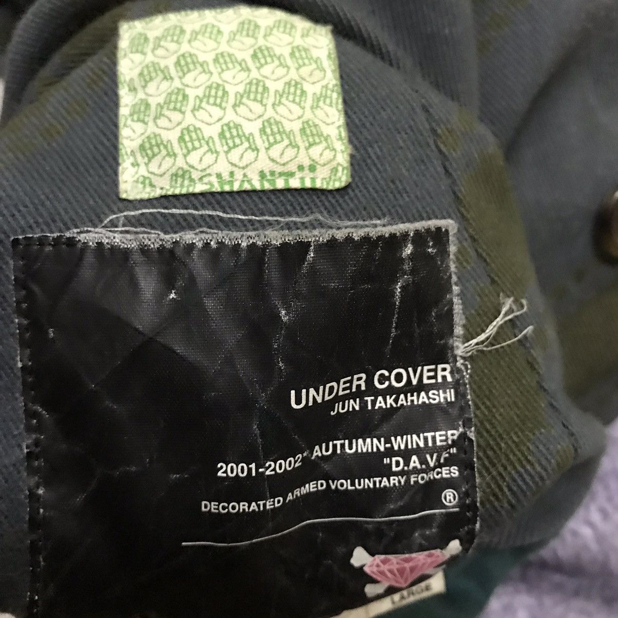 Japanese Brand Undercover AW01-02 reversable fleece suit jacket Size US M / EU 48-50 / 2 - 14 Thumbnail