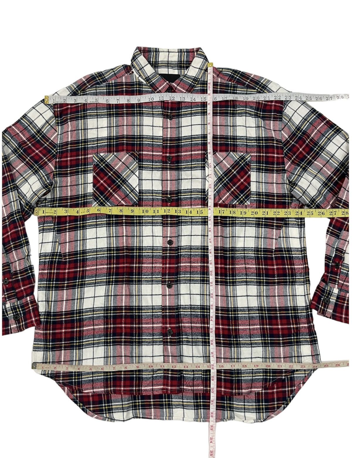 Japanese Brand Number (N)Ine Flannel Big Logo Flannel Shirt Size Size US M / EU 48-50 / 2 - 10 Thumbnail