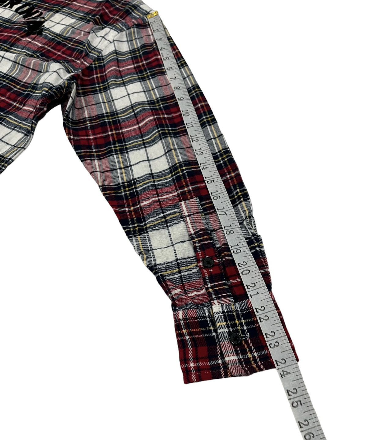 Japanese Brand Number (N)Ine Flannel Big Logo Flannel Shirt Size Size US M / EU 48-50 / 2 - 11 Thumbnail