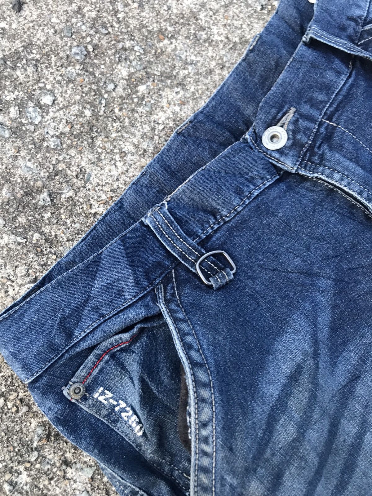 Japanese Brand Denim cargo pants distressed by international world Size US 34 / EU 50 - 5 Thumbnail
