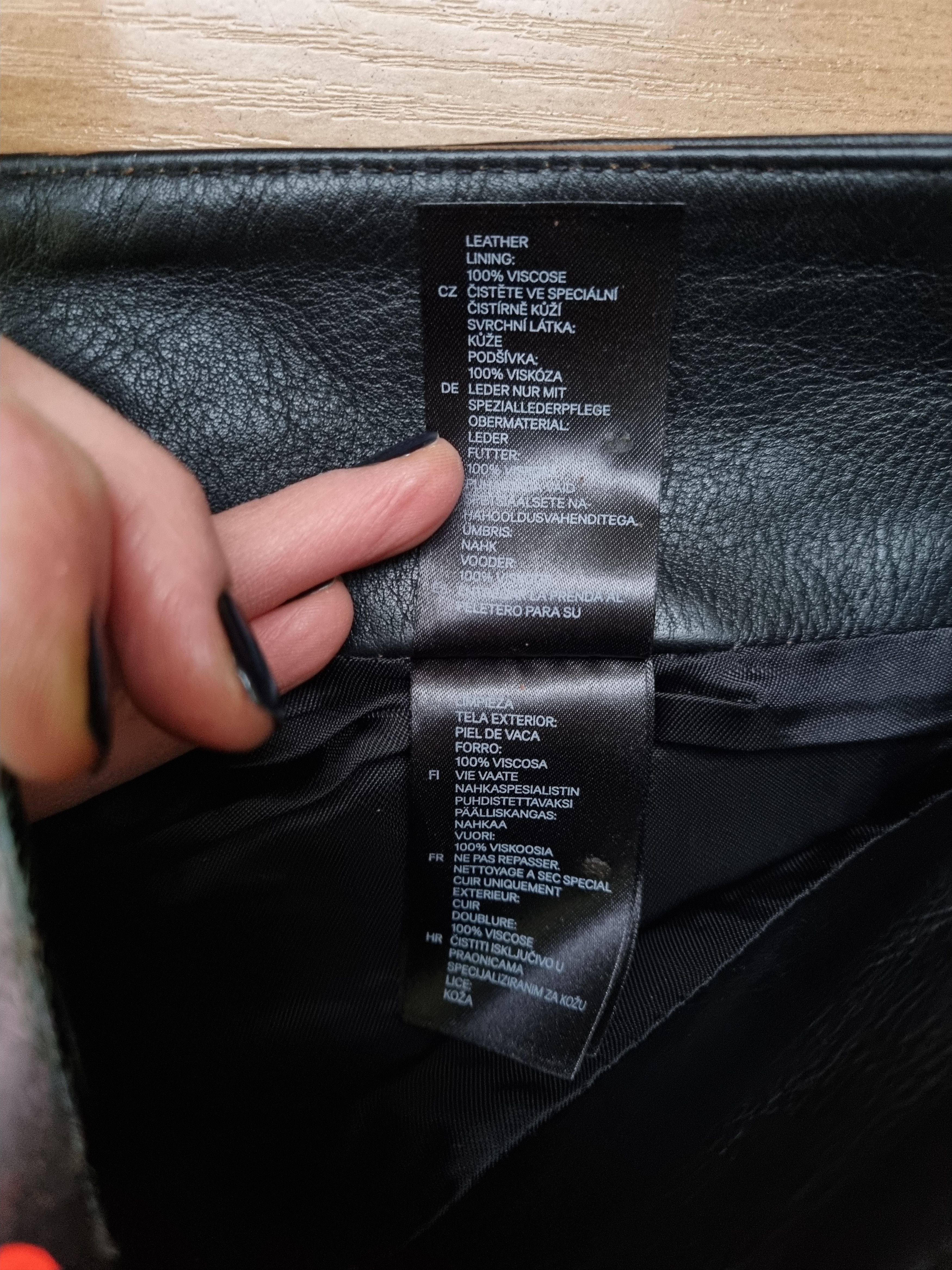Genuine Leather × Isabel Marant × Leather NEW 2013 Isabel Marant Leather Biker Pants Size US 34 / EU 50 - 5 Thumbnail