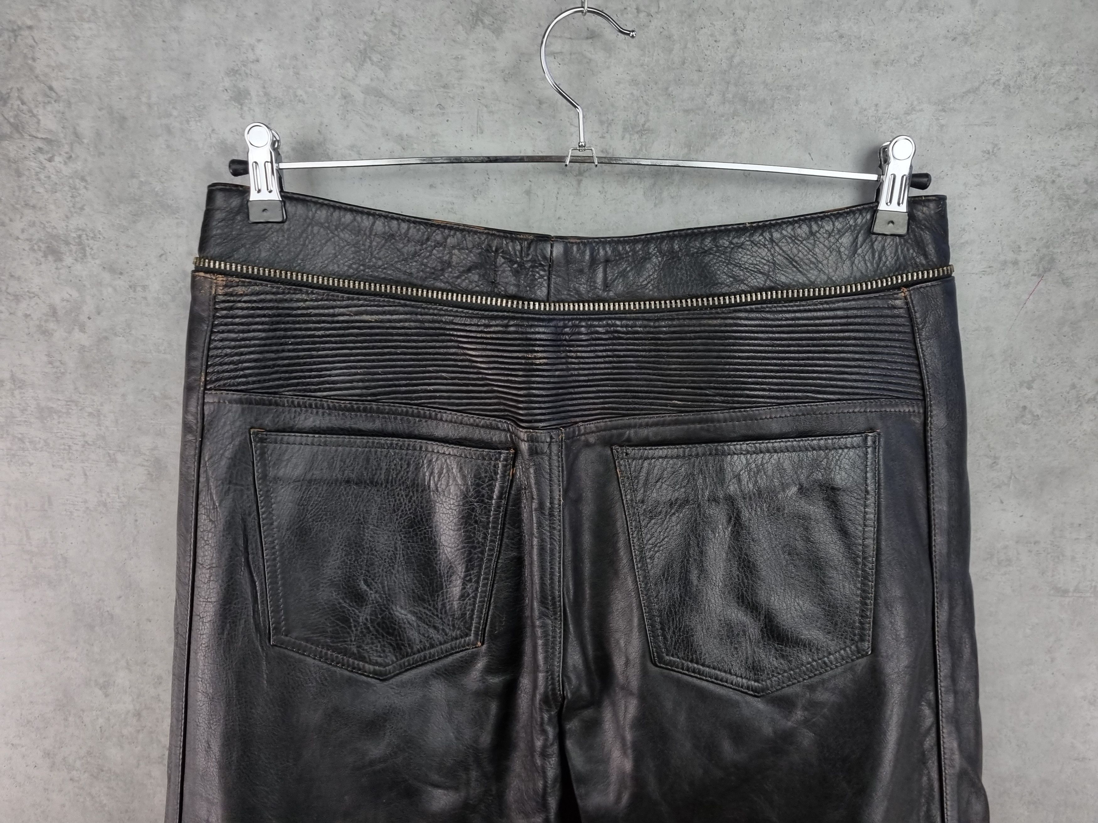 Genuine Leather × Isabel Marant × Leather NEW 2013 Isabel Marant Leather Biker Pants Size US 34 / EU 50 - 7 Thumbnail
