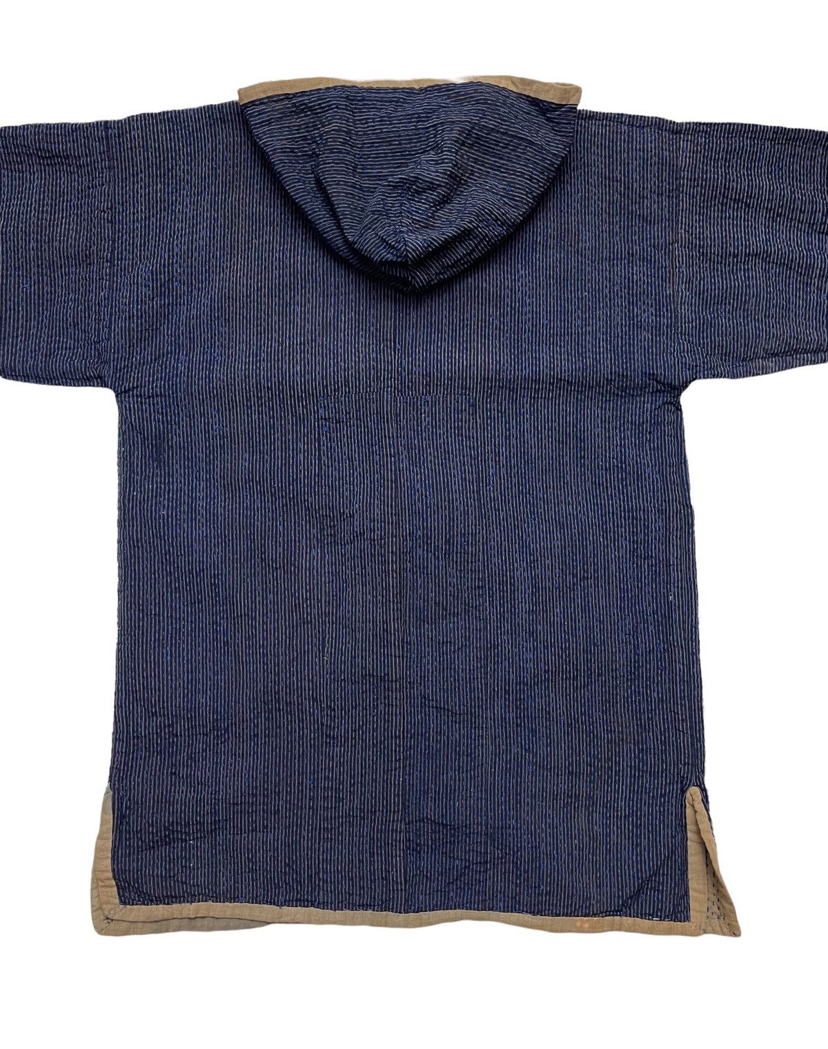 Vintage Pure Blue Indigo Boro Kapital Style Kimono Size US XL / EU 56 / 4 - 16 Thumbnail