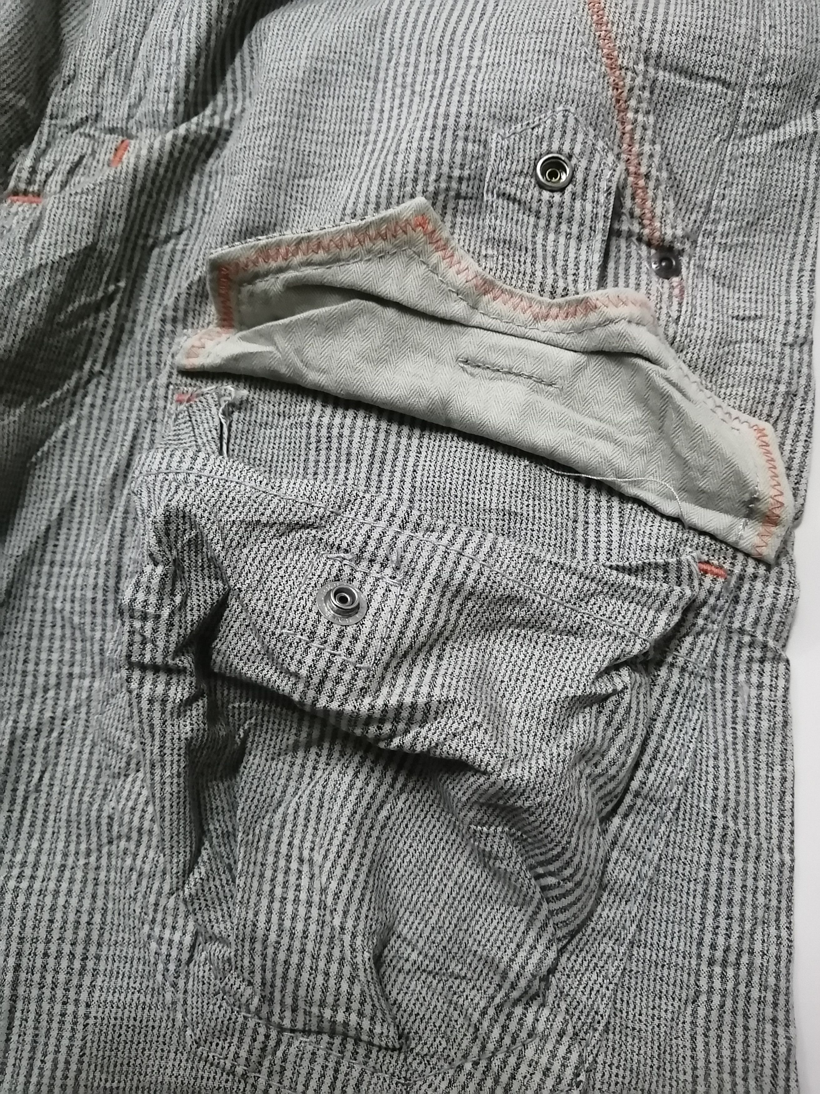 Edwin EDWIN 505 Khaki Multipocket Cargo Pants Size US 33 - 5 Thumbnail