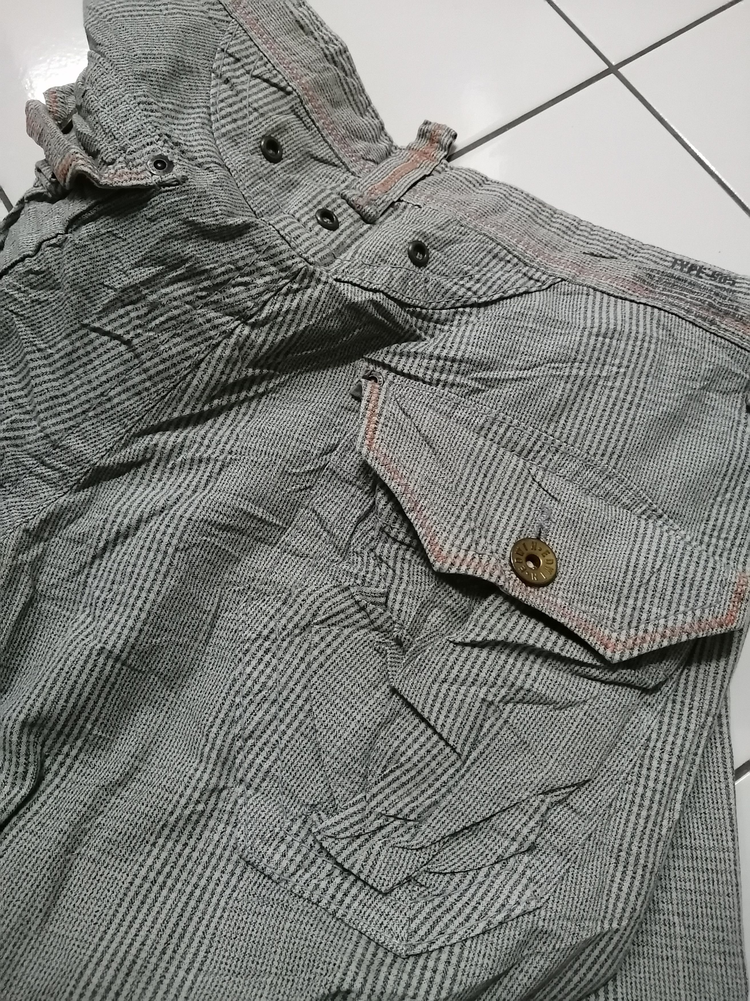 Edwin EDWIN 505 Khaki Multipocket Cargo Pants Size US 33 - 3 Thumbnail