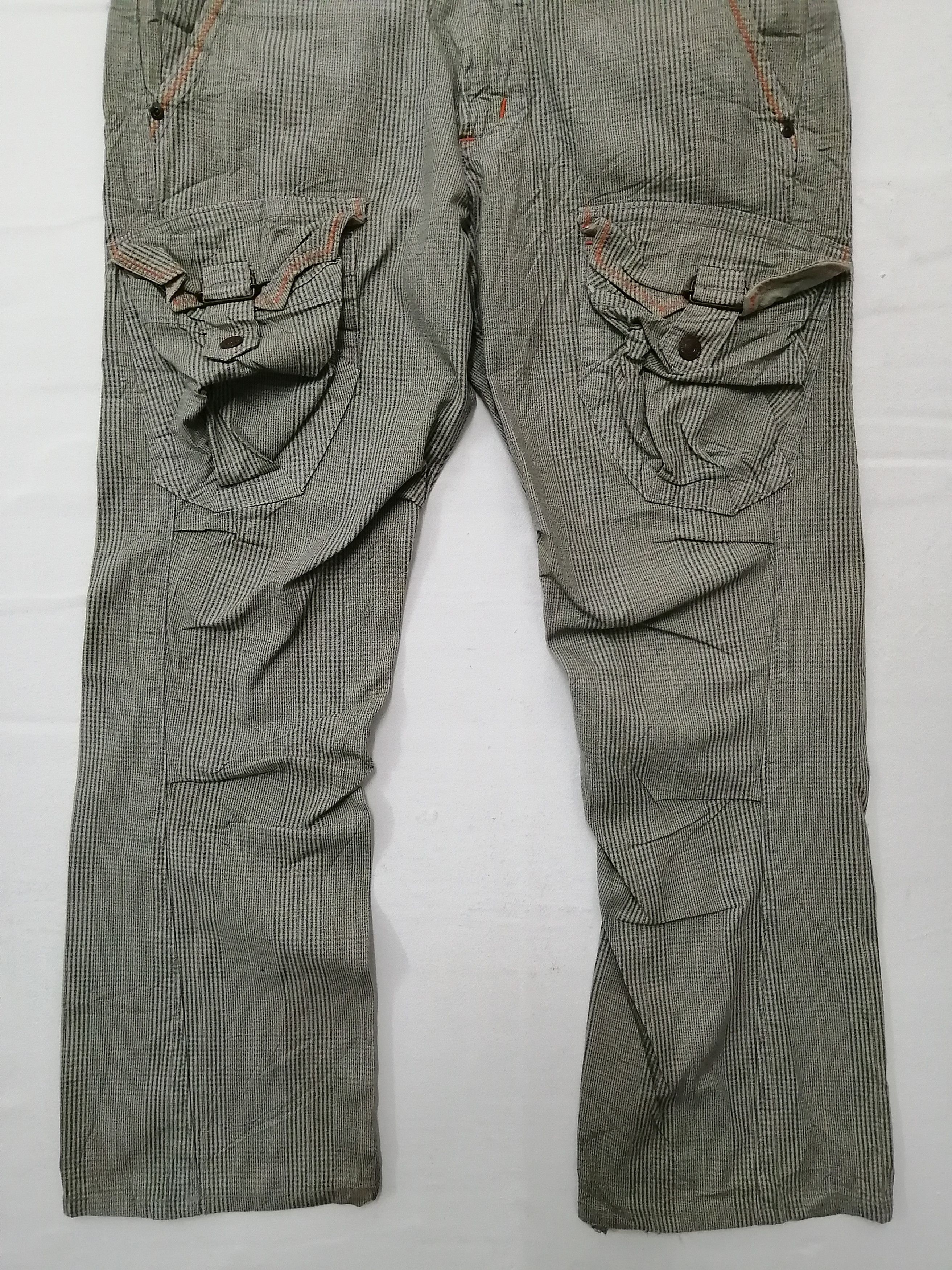 Edwin EDWIN 505 Khaki Multipocket Cargo Pants Size US 33 - 9 Thumbnail