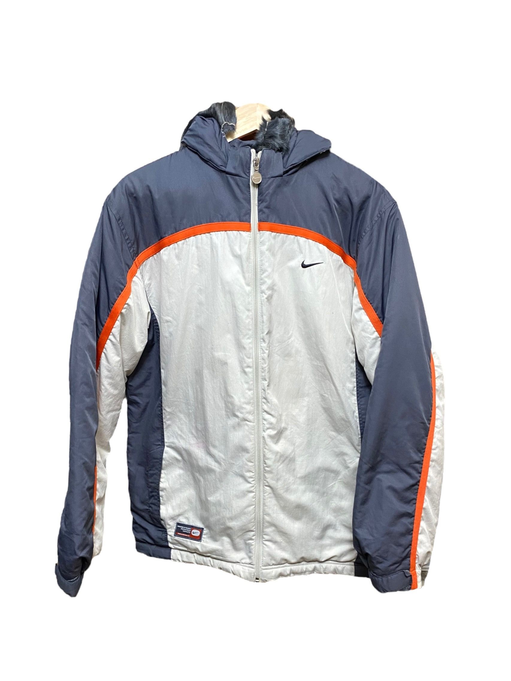 Nike × Vintage 00s' Nike vintage parka, back spellout, size S/M Size US S / EU 44-46 / 1 - 1 Thumbnail