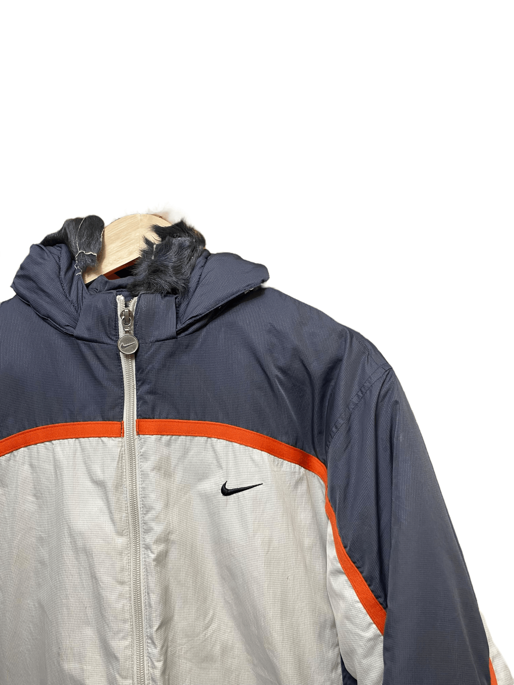 Nike × Vintage 00s' Nike vintage parka, back spellout, size S/M Size US S / EU 44-46 / 1 - 3 Thumbnail