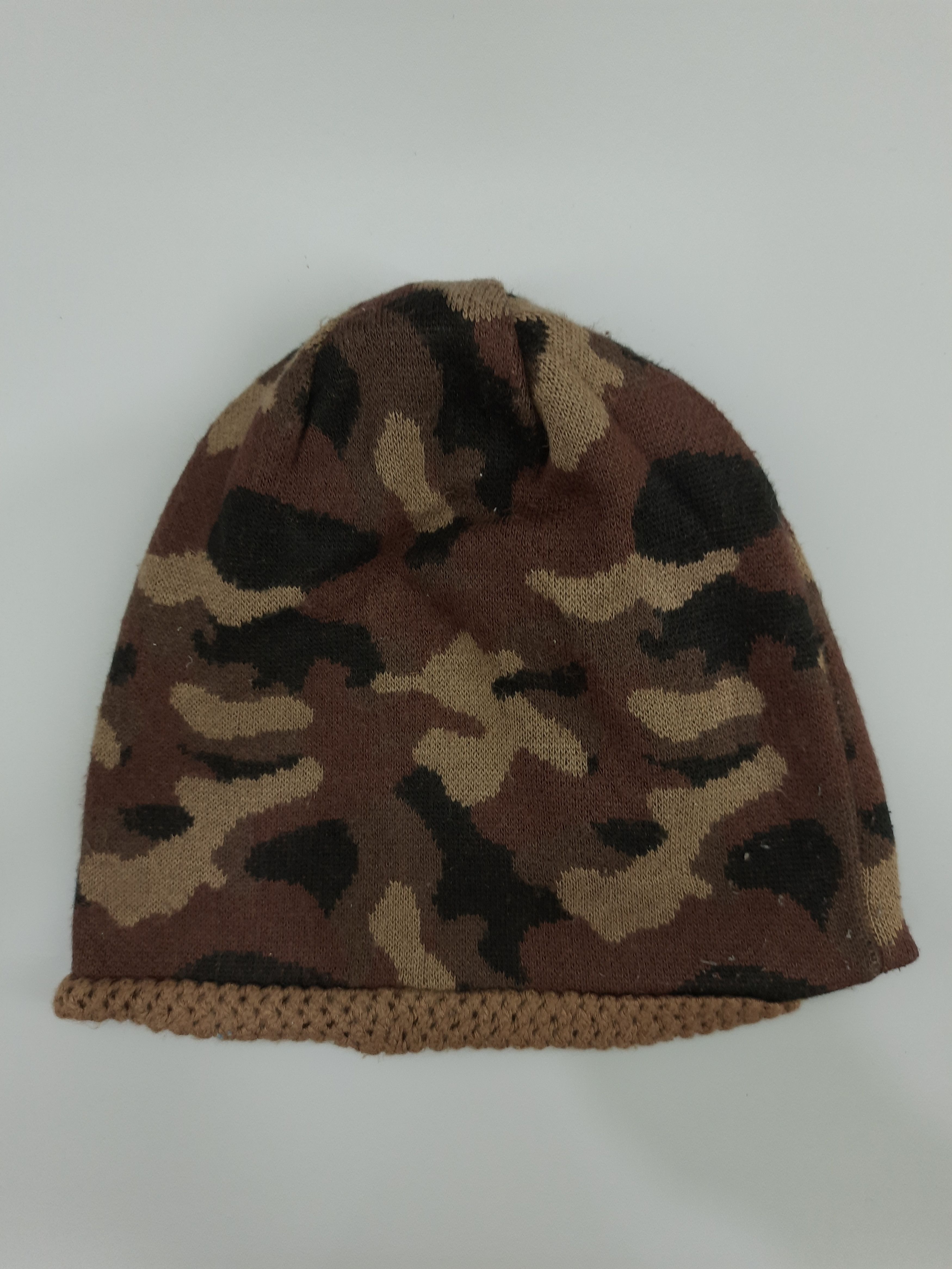 Japanese Brand × Vintage NSU Camo Army Beanie Hat/Cap - BN235 Size ONE SIZE - 4 Thumbnail