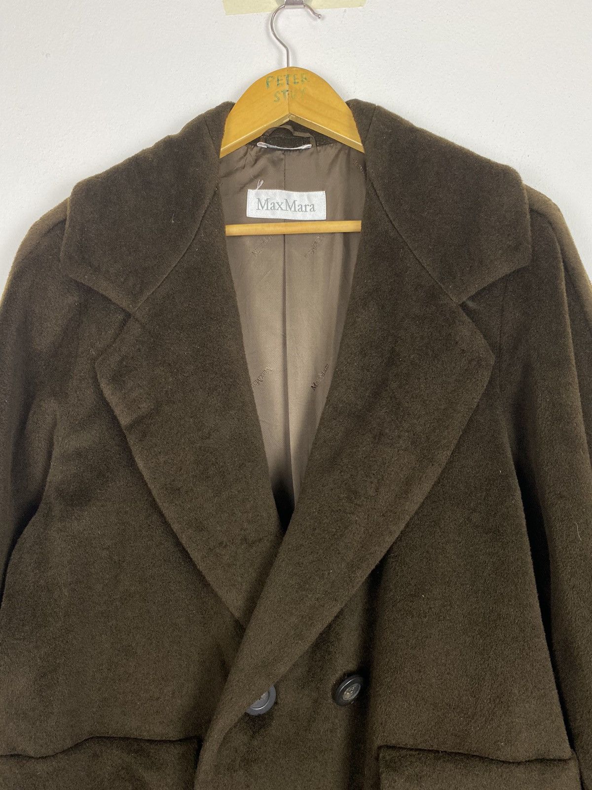 Max Mara Max Mara Cashmere Long Coat Style Size L / US 10 / IT 46 - 4 Thumbnail