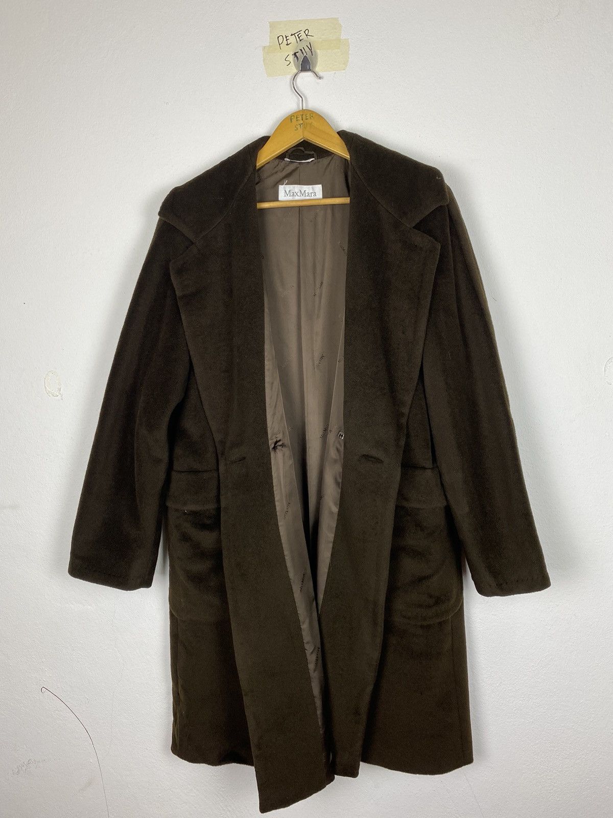 Max Mara Max Mara Cashmere Long Coat Style Size L / US 10 / IT 46 - 3 Thumbnail