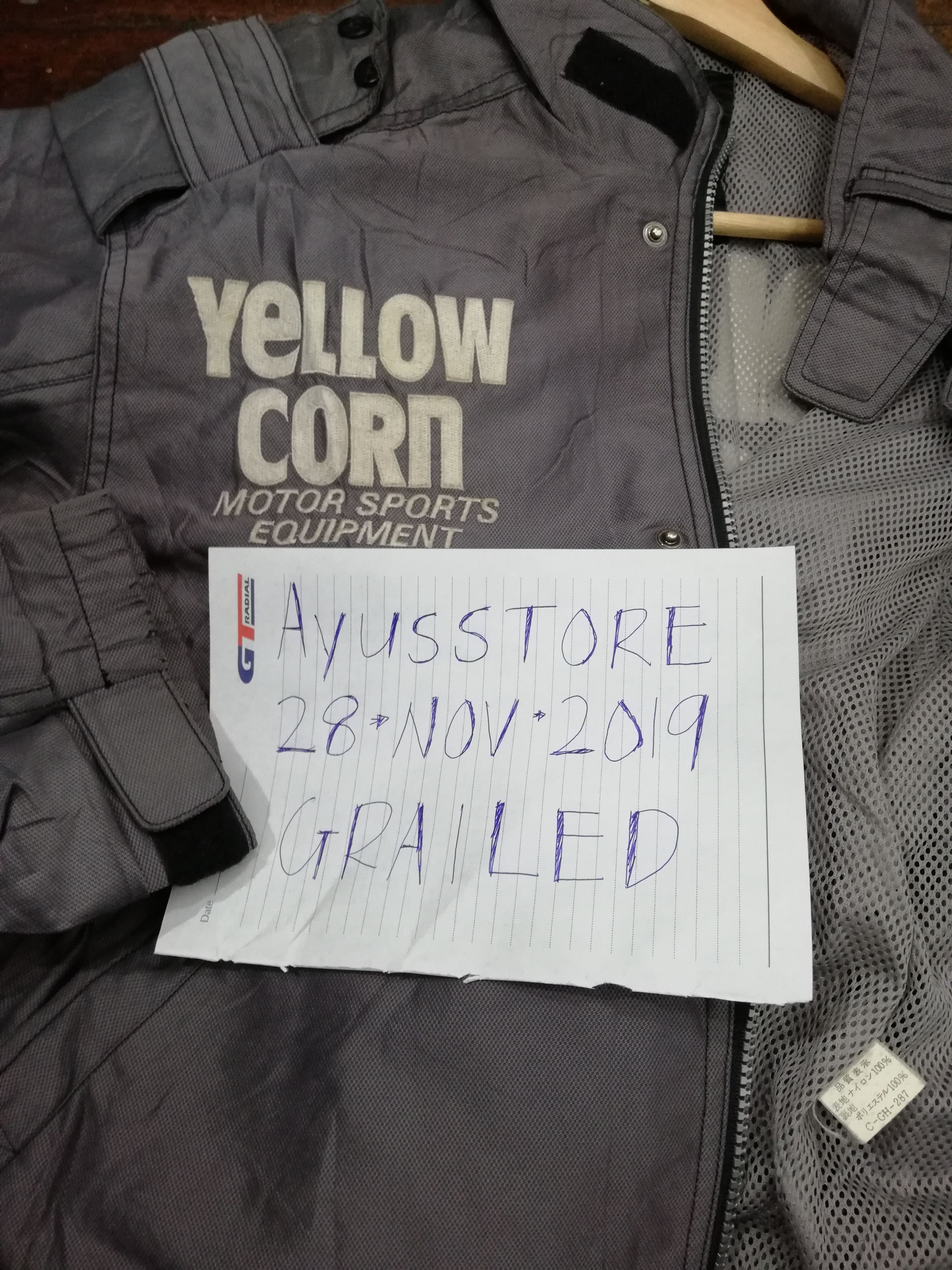 Japanese Brand × YELLOW CORN Yellow Corn Motor Sport Equipment Jackets Size US L / EU 52-54 / 3 - 5 Thumbnail