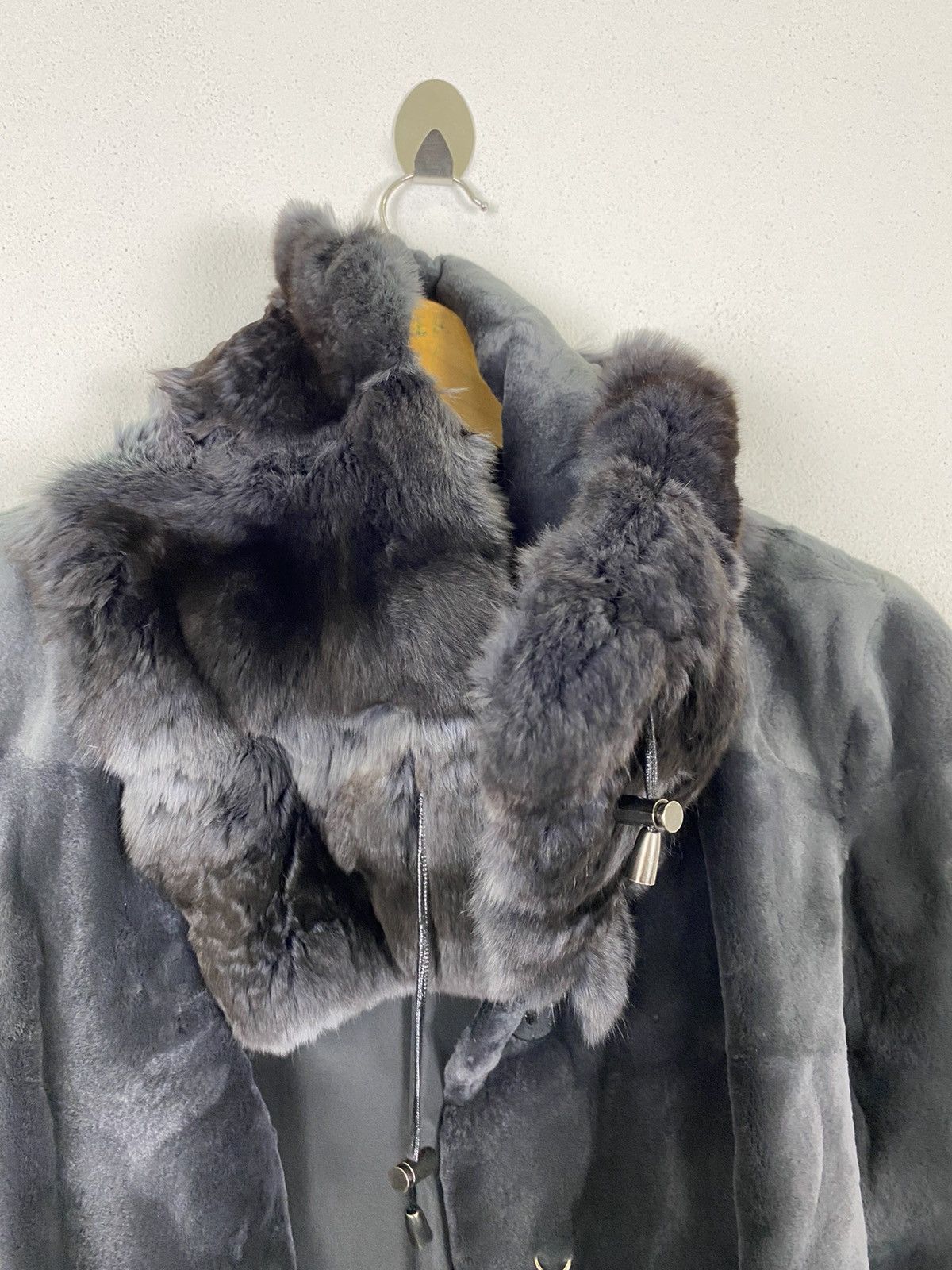 Designer KOPEHAGEN BURGUNDY MINK FUR JACKET Size US S / EU 44-46 / 1 - 4 Thumbnail
