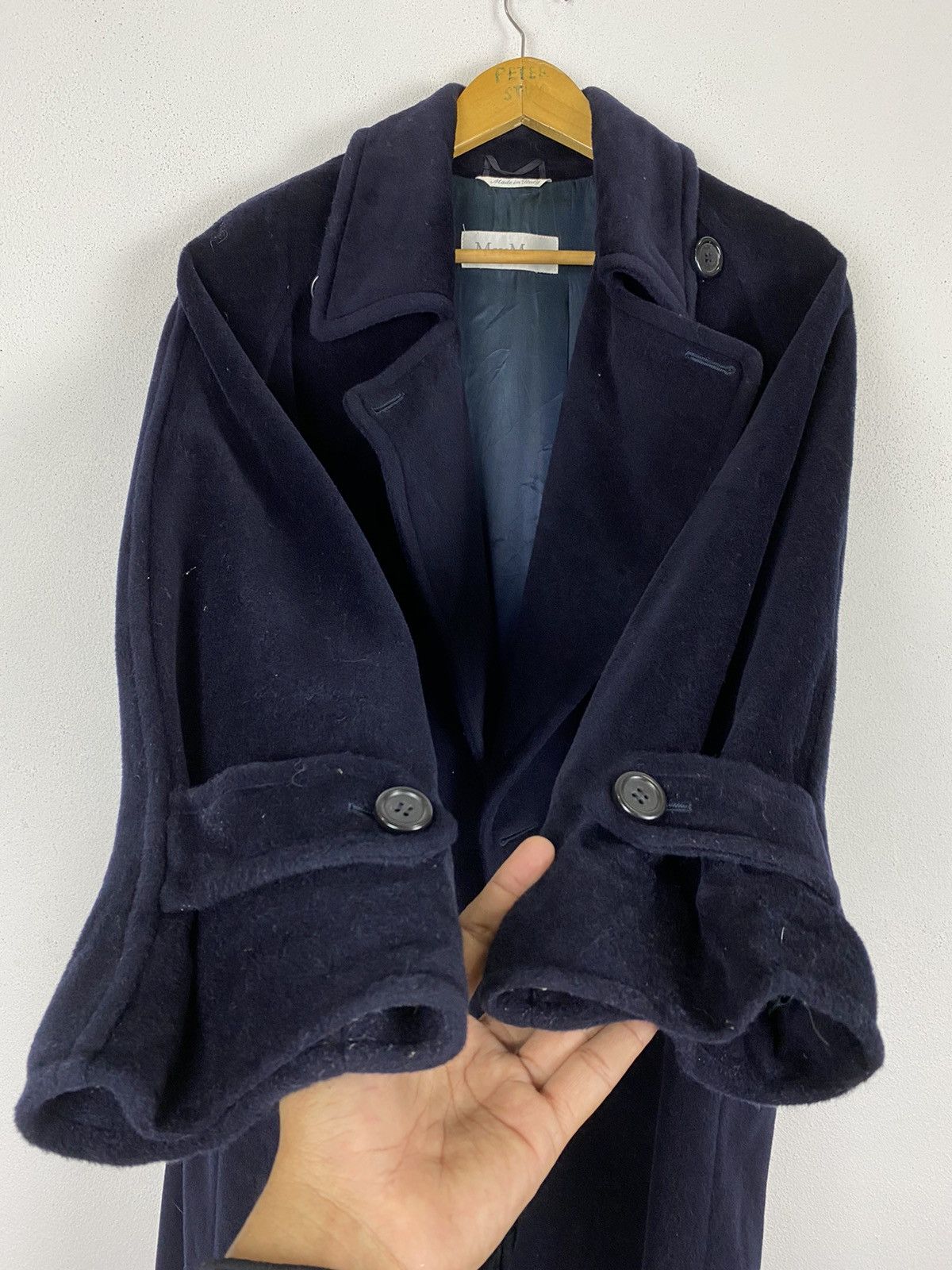 Max Mara GK160 MAX MARA MADE ITALY OVERCOAT Size L / US 10 / IT 46 - 8 Thumbnail