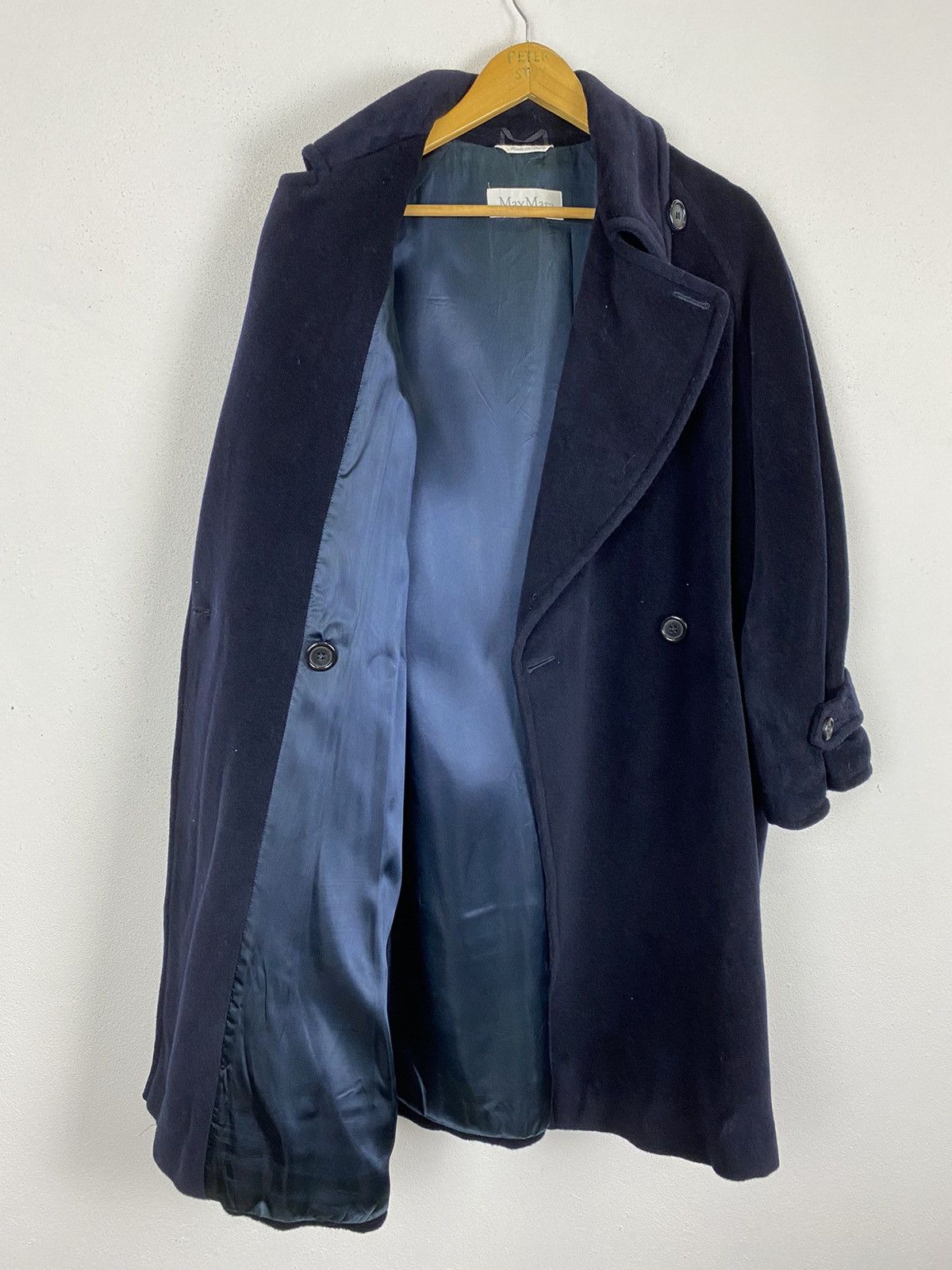Max Mara GK160 MAX MARA MADE ITALY OVERCOAT Size L / US 10 / IT 46 - 4 Thumbnail