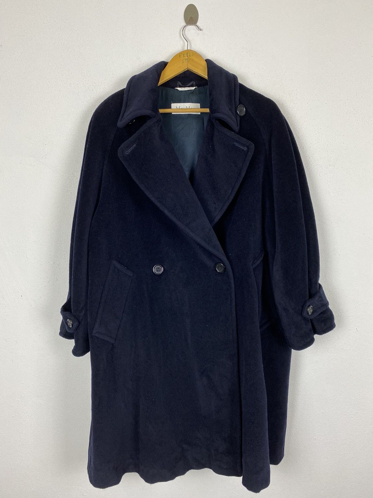Max Mara GK160 MAX MARA MADE ITALY OVERCOAT Size L / US 10 / IT 46 - 2 Thumbnail