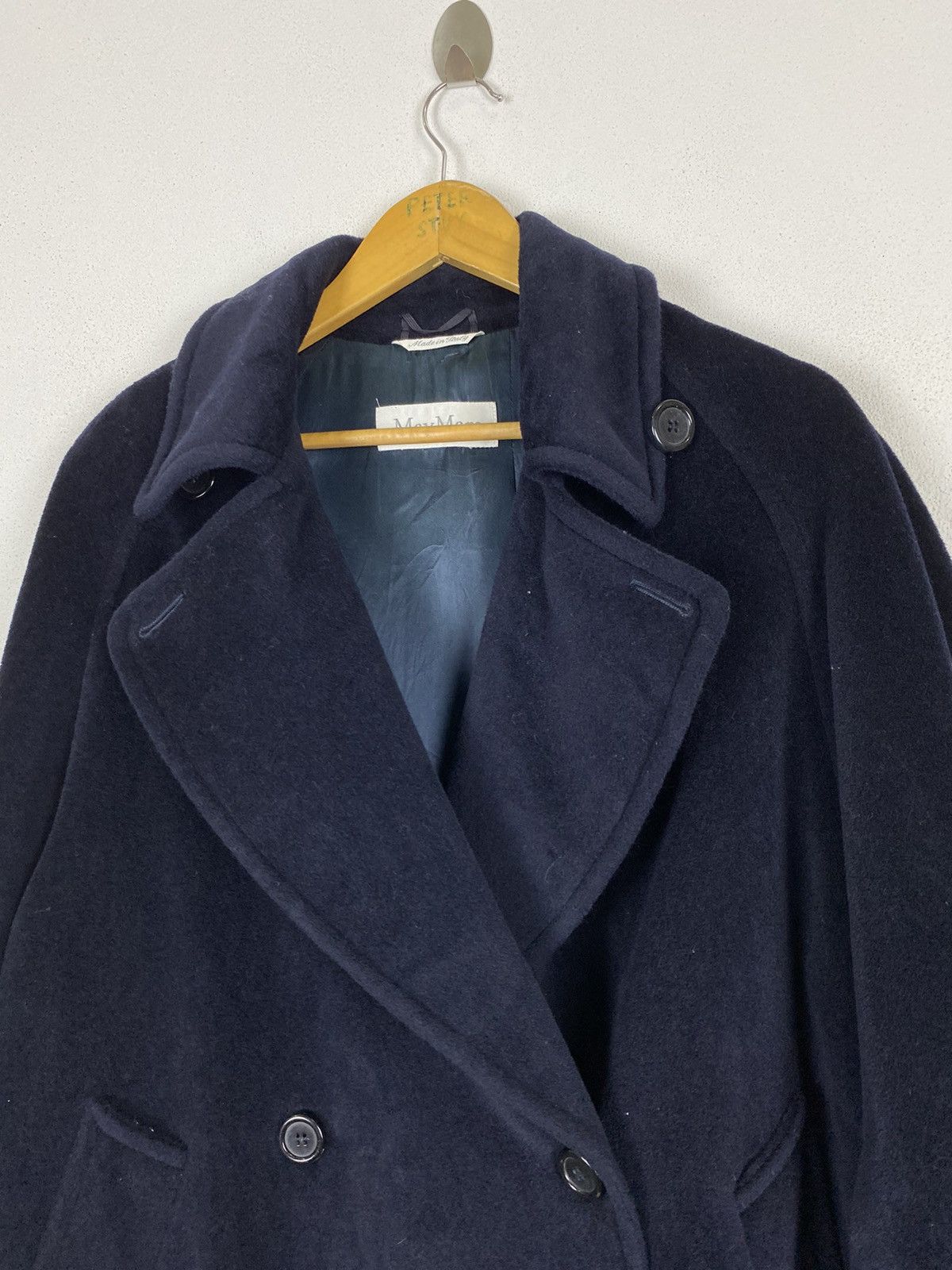 Max Mara GK160 MAX MARA MADE ITALY OVERCOAT Size L / US 10 / IT 46 - 5 Thumbnail