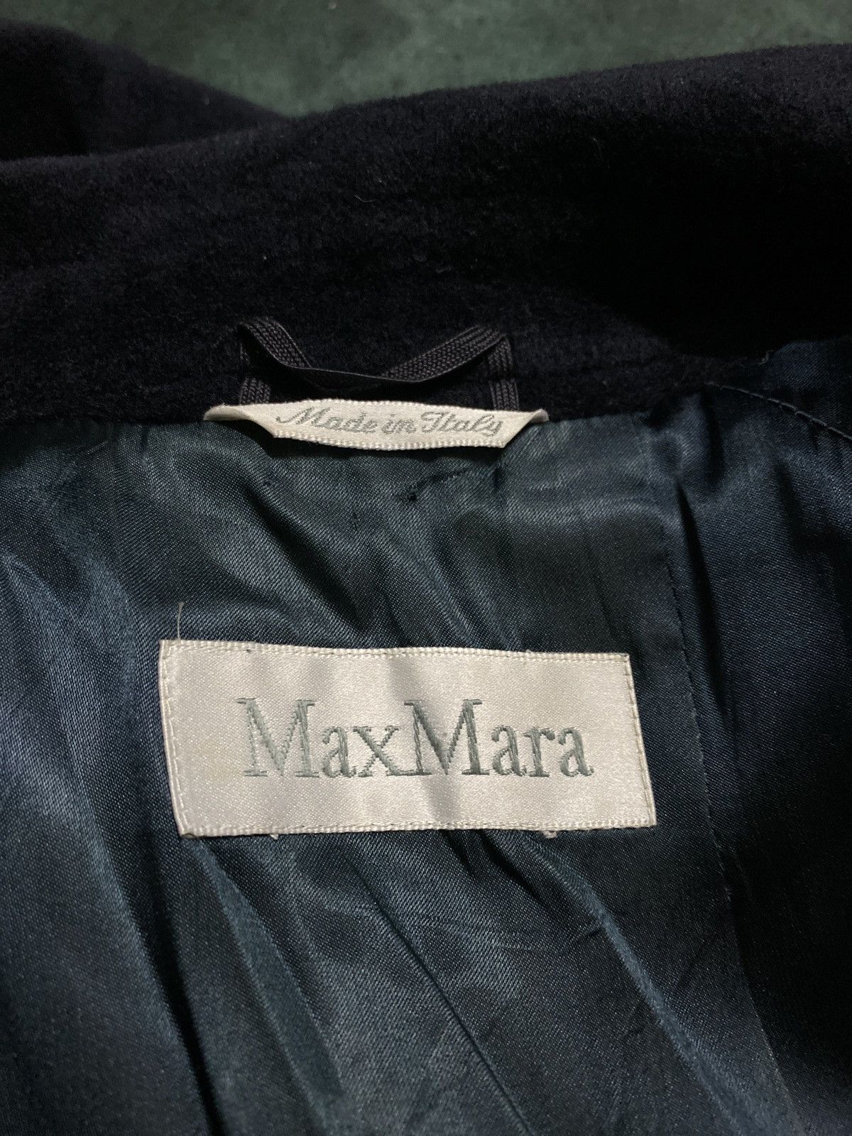 Max Mara GK160 MAX MARA MADE ITALY OVERCOAT Size L / US 10 / IT 46 - 10 Thumbnail