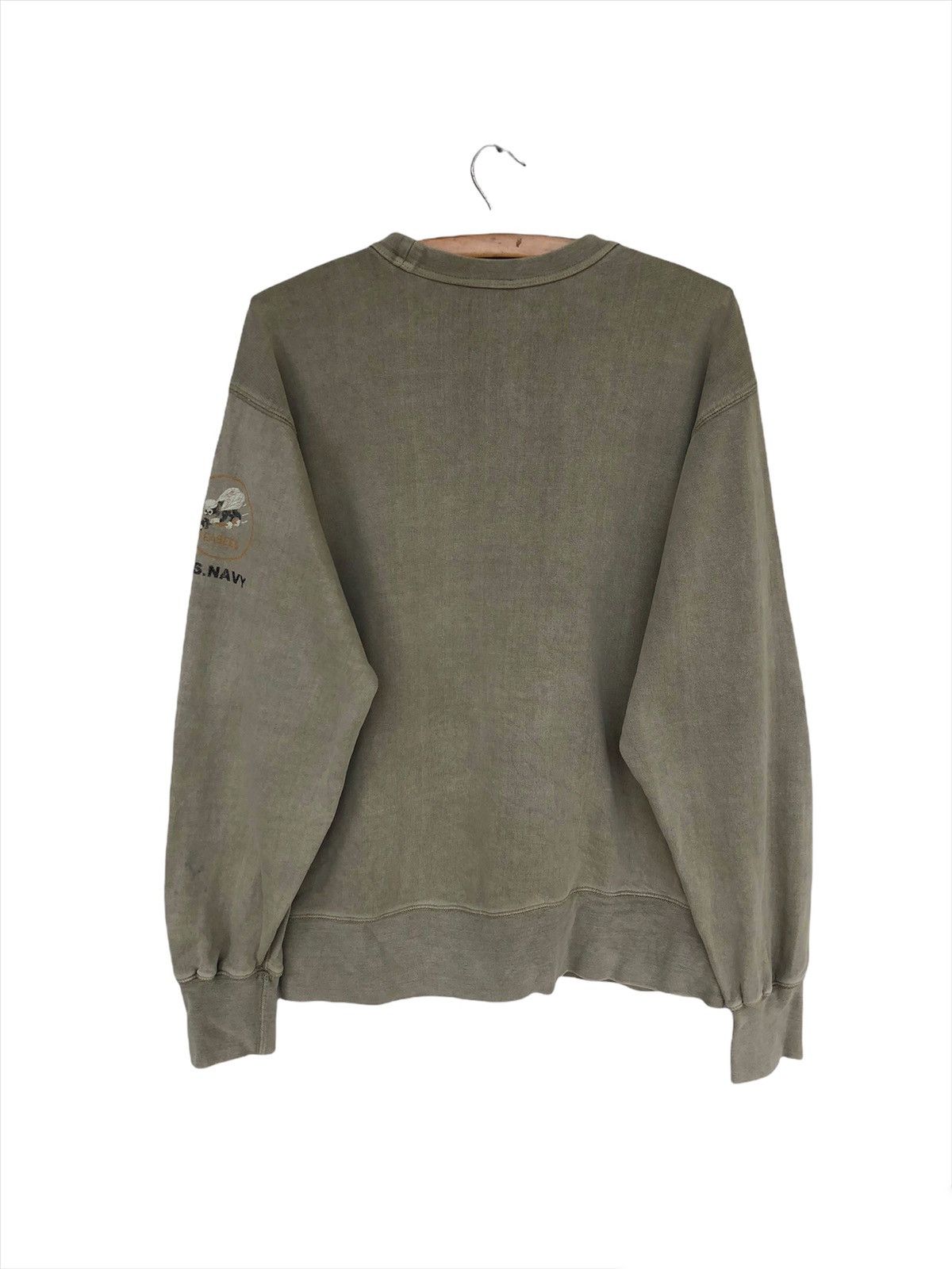 Buzz Rickson's GRAIL🔥OG Houston 🇯🇵 USN Nuclear Crewneck Sweater Size US L / EU 52-54 / 3 - 5 Thumbnail