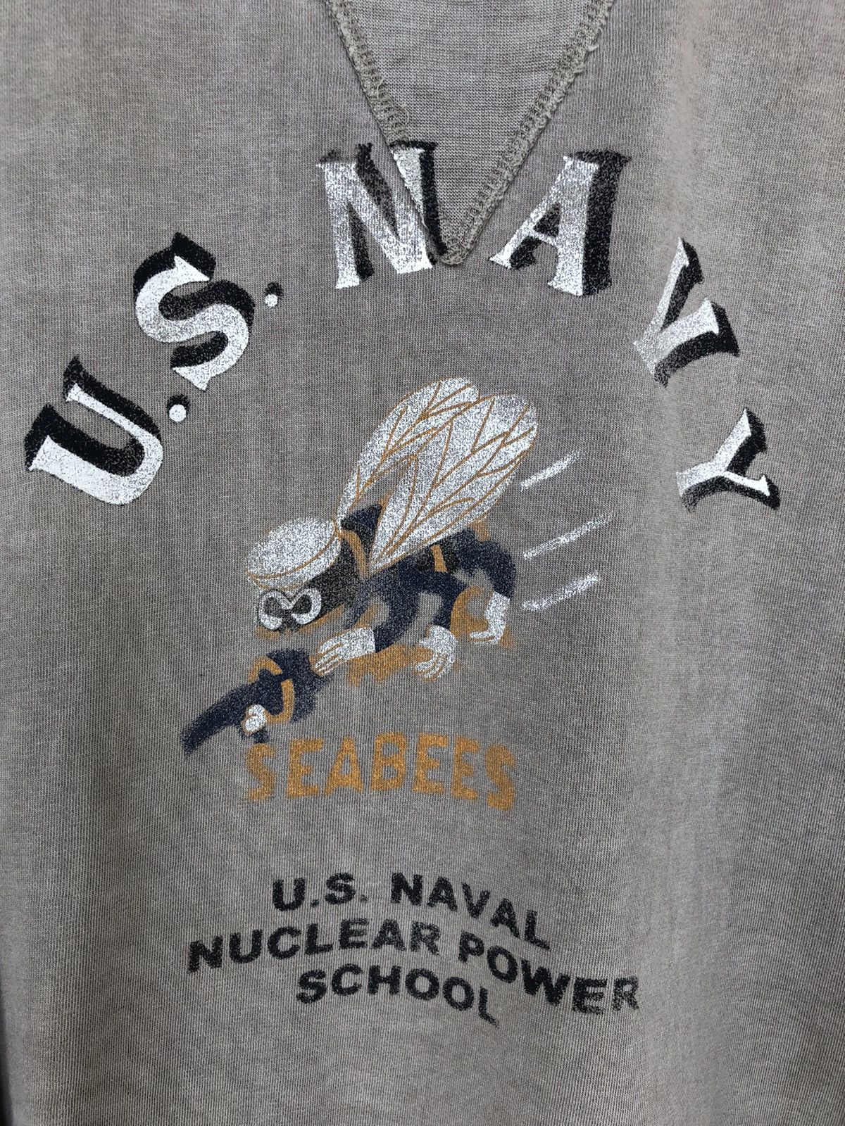 Buzz Rickson's GRAIL🔥OG Houston 🇯🇵 USN Nuclear Crewneck Sweater Size US L / EU 52-54 / 3 - 1 Thumbnail