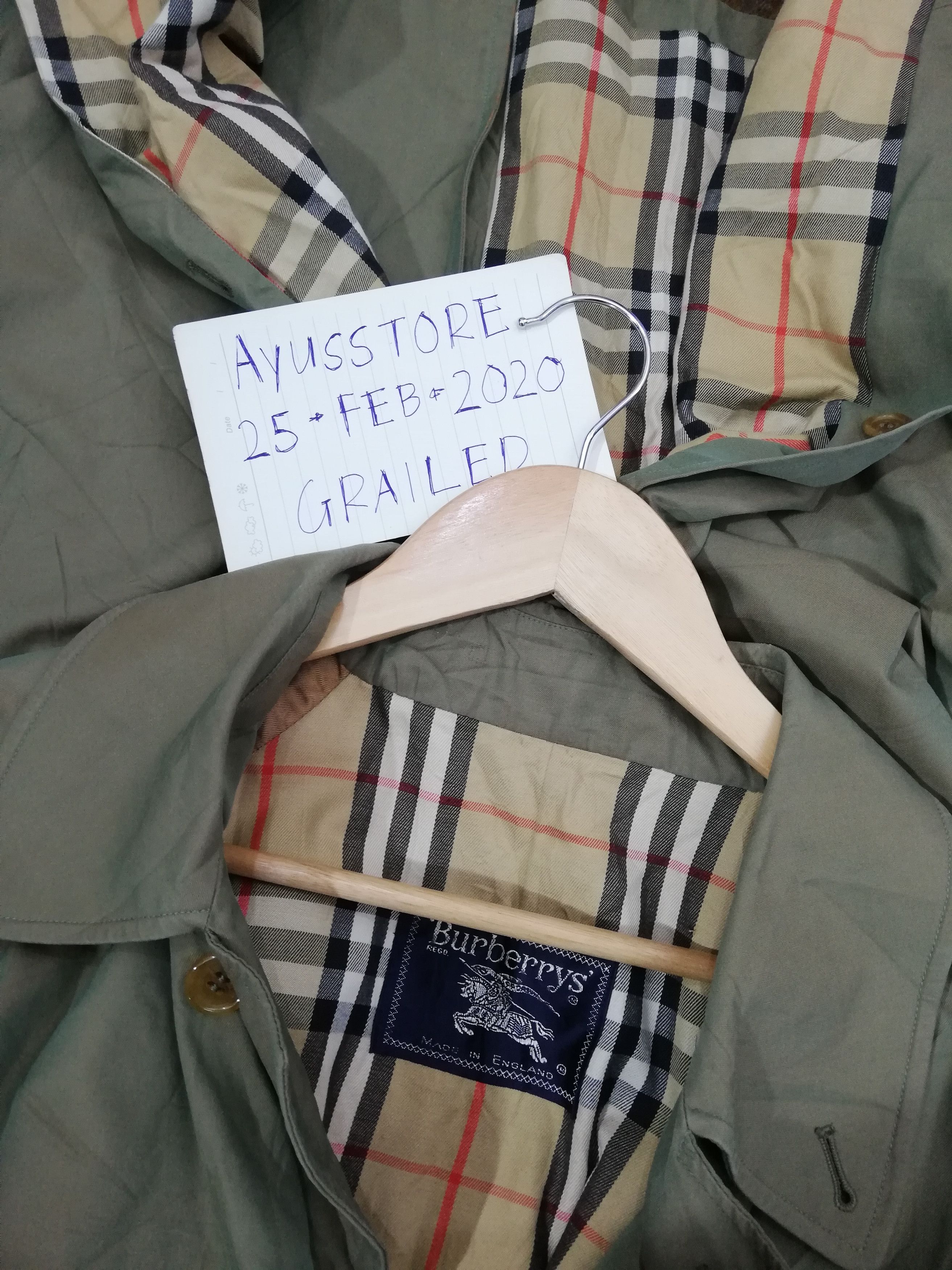 Burberry × Burberry Prorsum Vintage Burberrys Nova Check Trench Coats Size US L / EU 52-54 / 3 - 6 Thumbnail