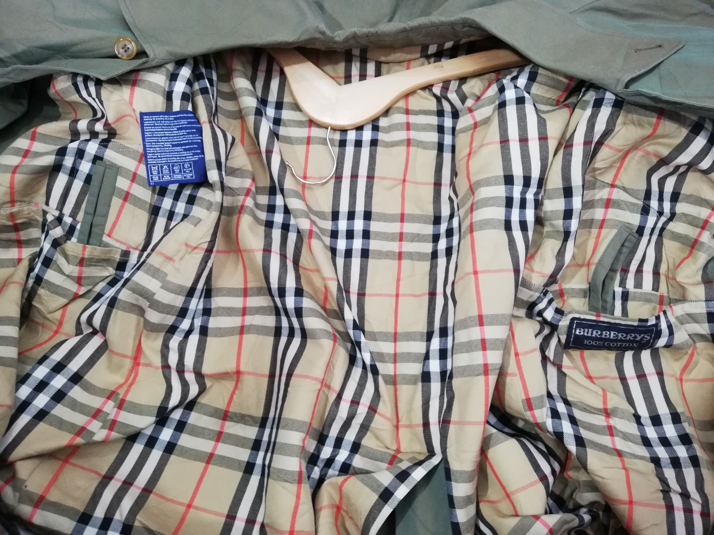 Burberry × Burberry Prorsum Vintage Burberrys Nova Check Trench Coats Size US L / EU 52-54 / 3 - 8 Thumbnail