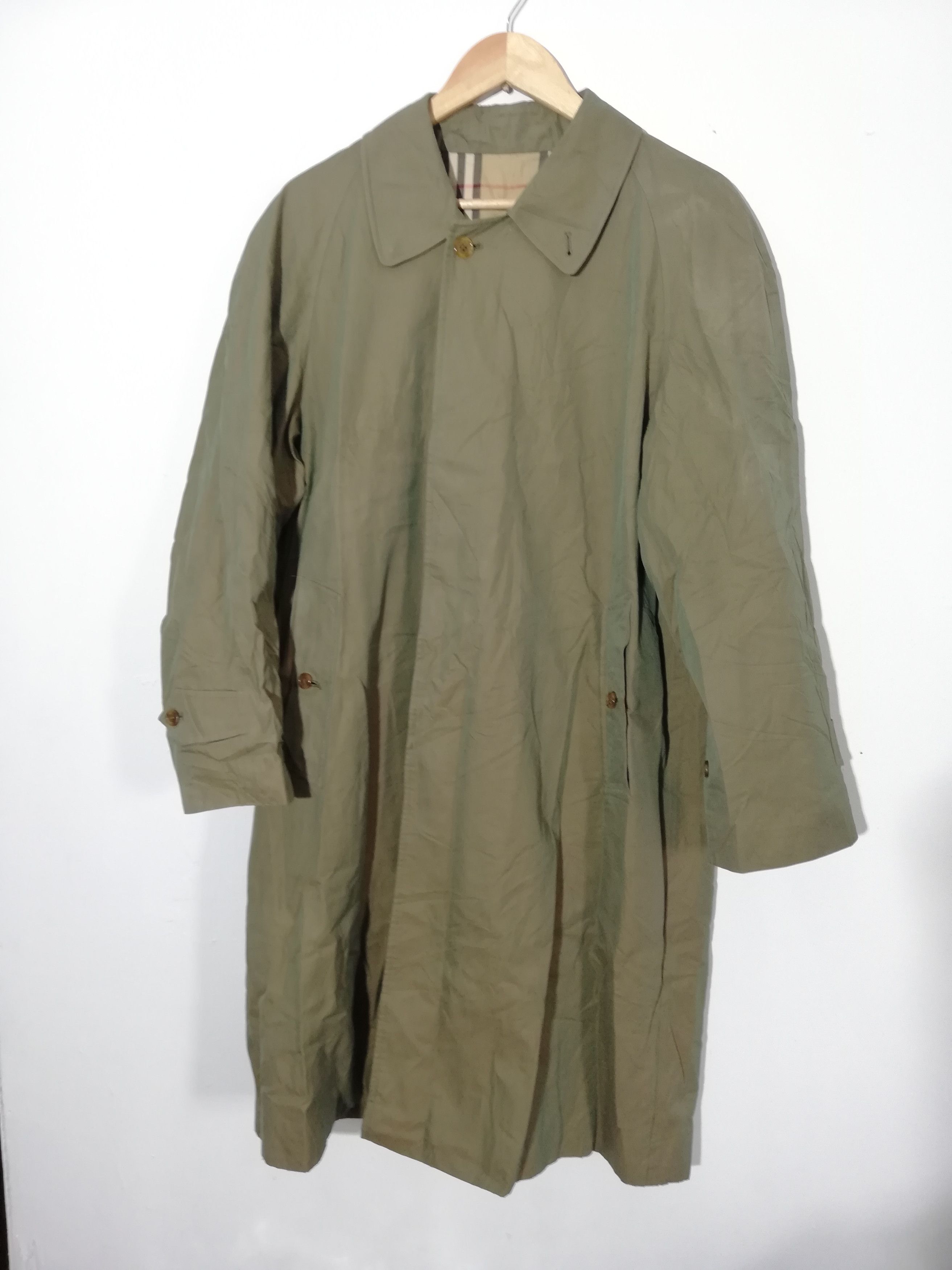 Burberry × Burberry Prorsum Vintage Burberrys Nova Check Trench Coats Size US L / EU 52-54 / 3 - 3 Thumbnail