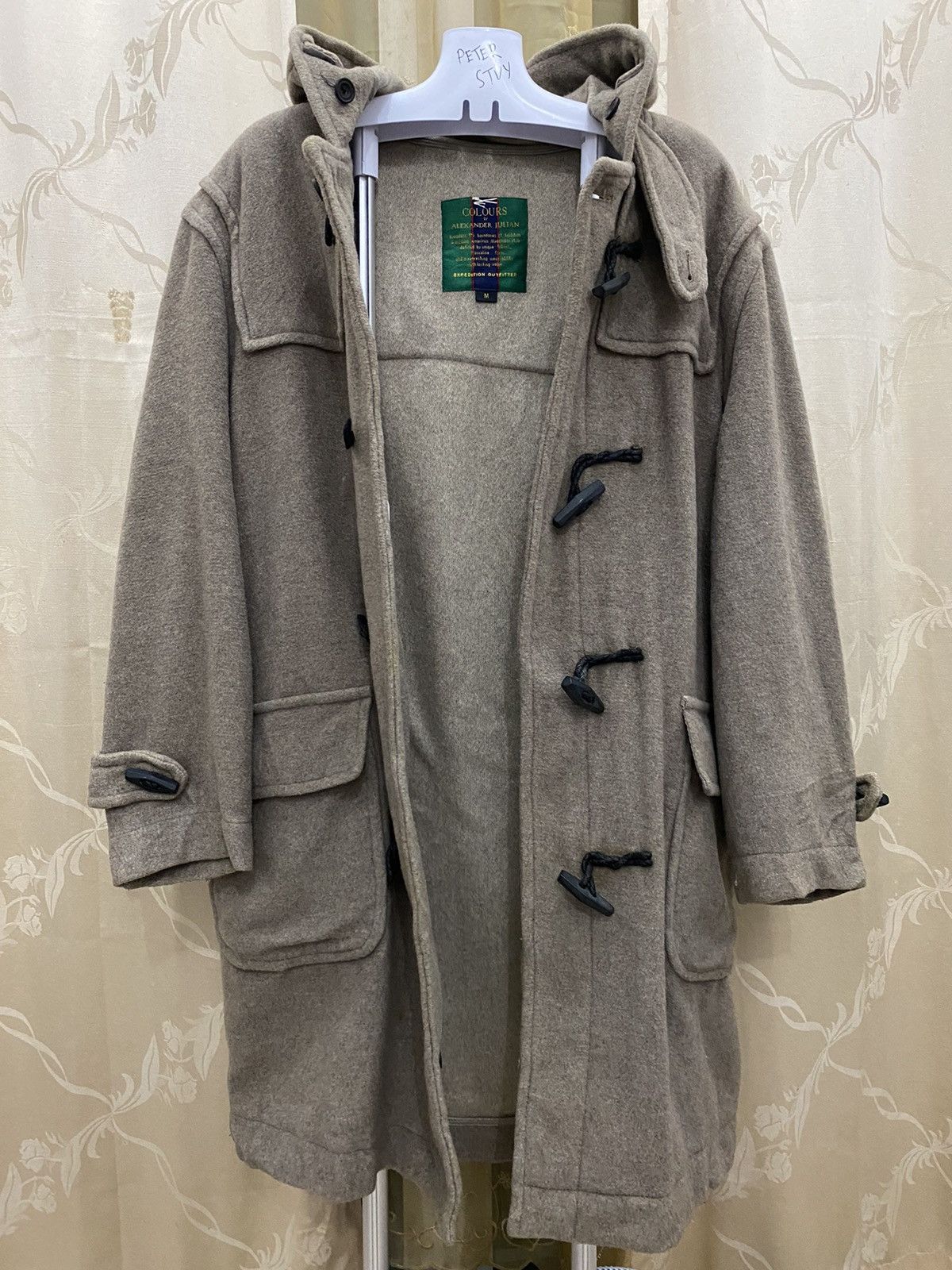 Alexander Julian GK52 ALEXANDER JULIAN DUFFLE LONG COAT Size US M / EU 48-50 / 2 - 2 Thumbnail