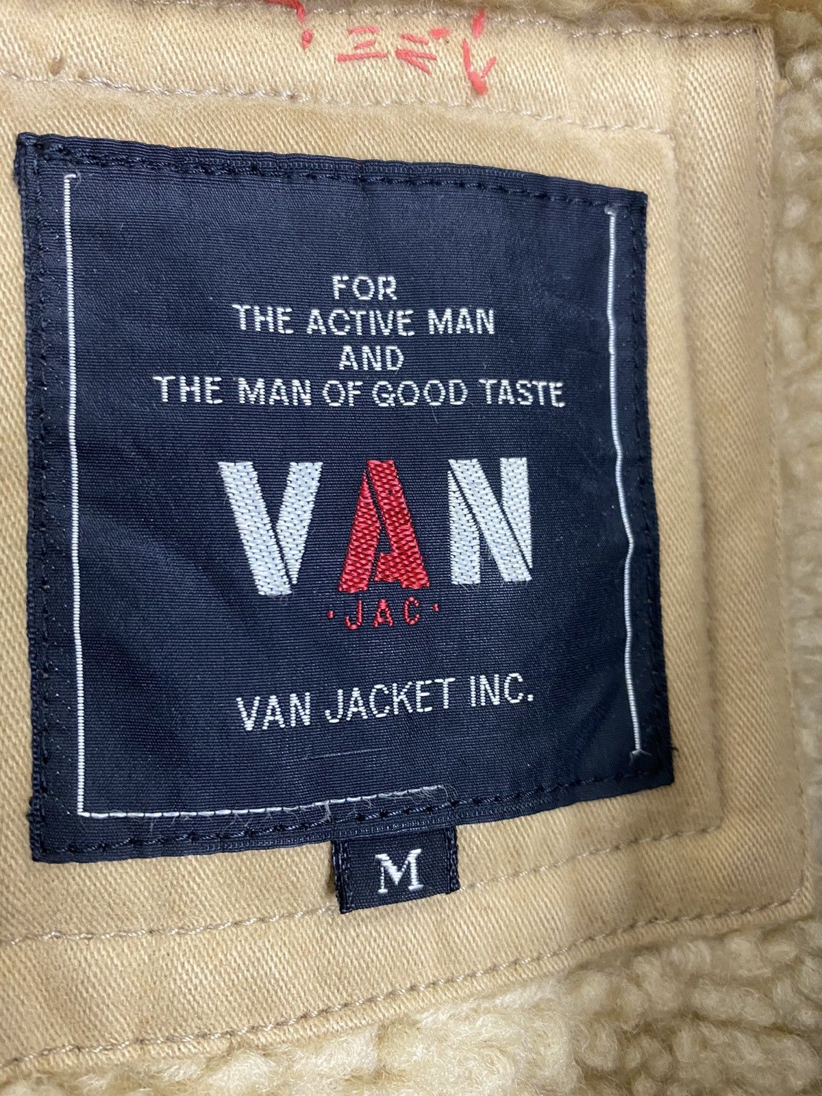 Van × Vintage VINTAGE VAN JACKET INC. SHERPA JACKET Size US M / EU 48-50 / 2 - 14 Thumbnail