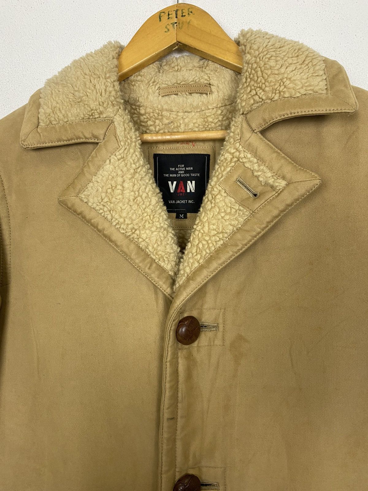 Van × Vintage VINTAGE VAN JACKET INC. SHERPA JACKET Size US M / EU 48-50 / 2 - 8 Thumbnail