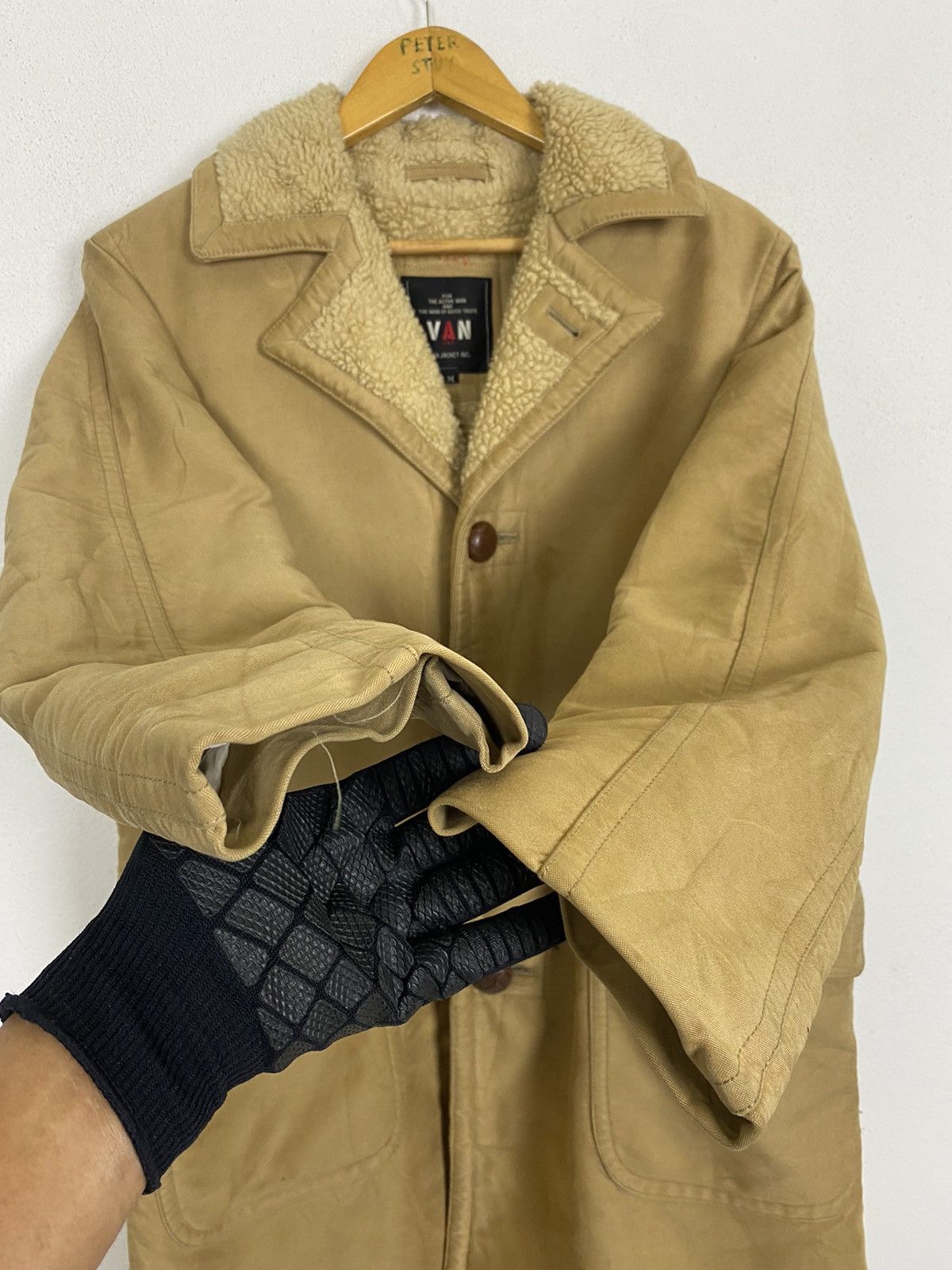 Van × Vintage VINTAGE VAN JACKET INC. SHERPA JACKET Size US M / EU 48-50 / 2 - 11 Thumbnail