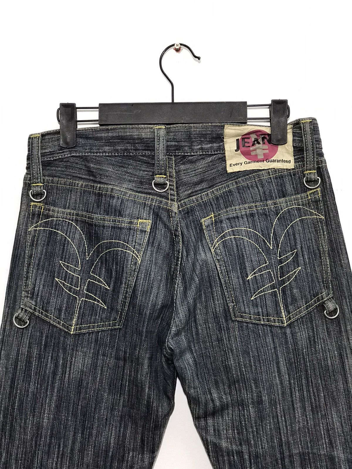 Japanese Brand Made In Japan Yen Jeans Zipper Punk Jeans Size US 29 - 8 Thumbnail
