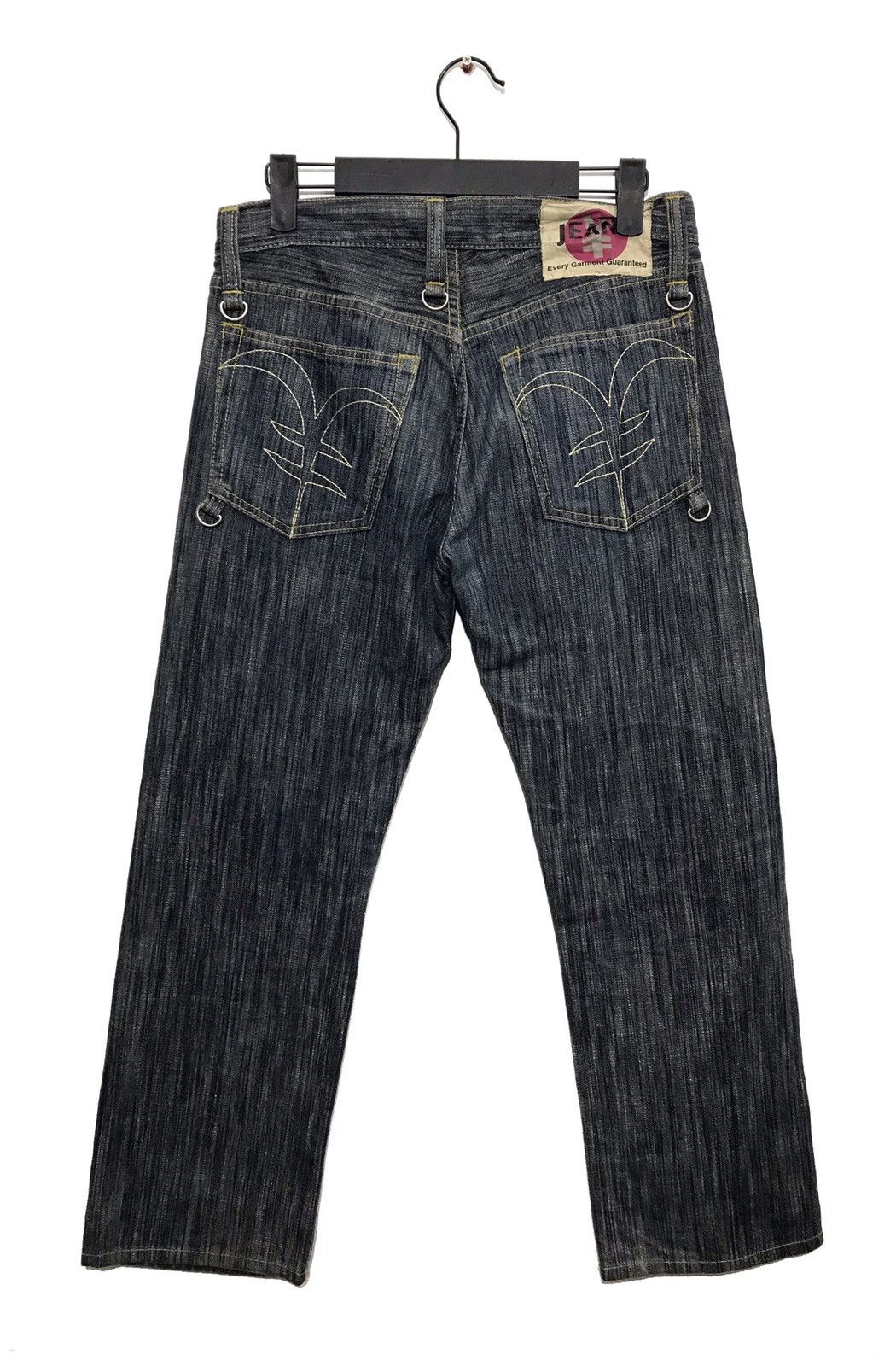 Japanese Brand Made In Japan Yen Jeans Zipper Punk Jeans Size US 29 - 5 Thumbnail