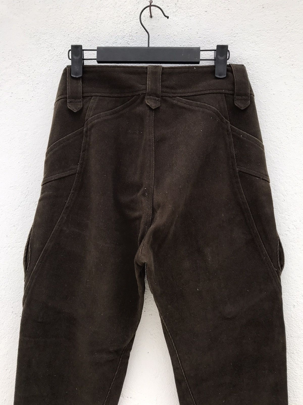 Japanese Brand Atsuro Tayama A/T Bondage Cargo Heavy Cotton Pants Size US 30 / EU 46 - 5 Thumbnail