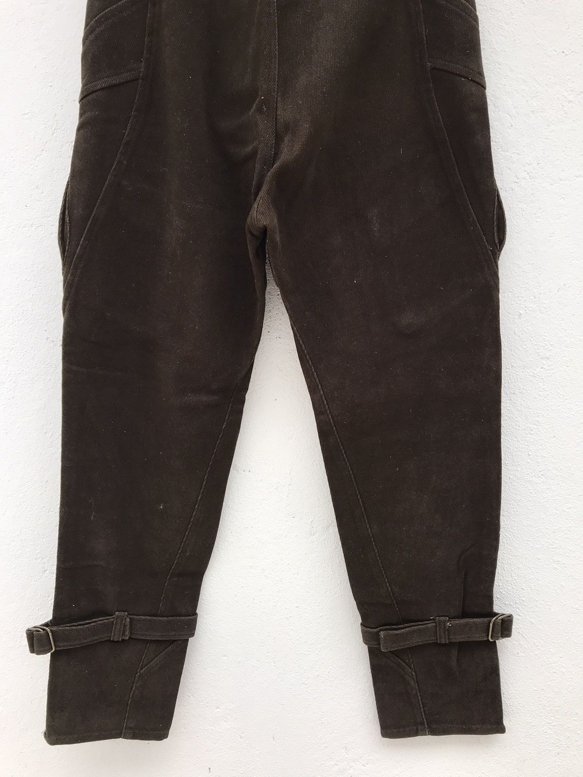 Japanese Brand Atsuro Tayama A/T Bondage Cargo Heavy Cotton Pants Size US 30 / EU 46 - 6 Thumbnail
