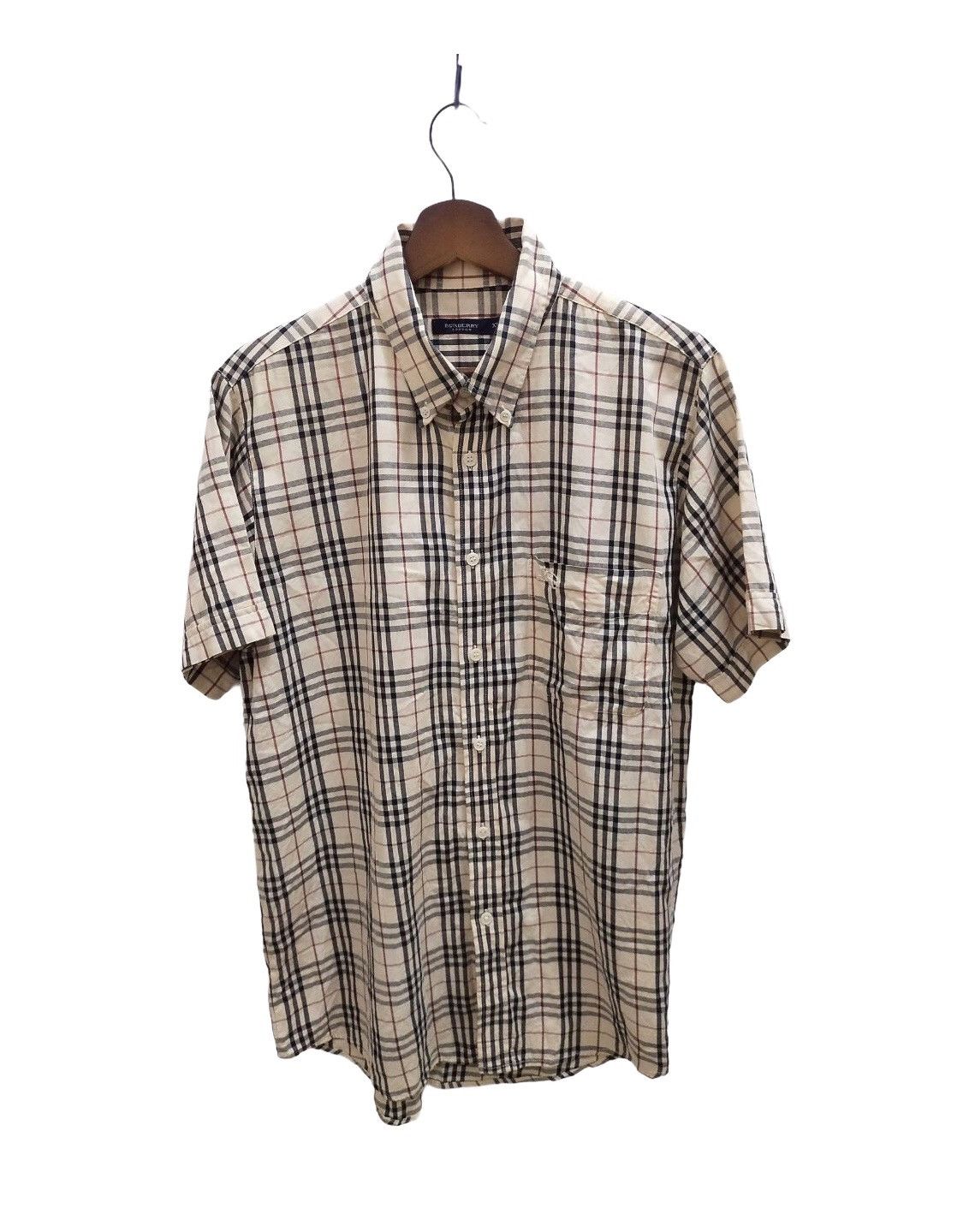 Burberry × Designer Burberry London Nova Checked Button Ups Size US XL / EU 56 / 4 - 1 Thumbnail